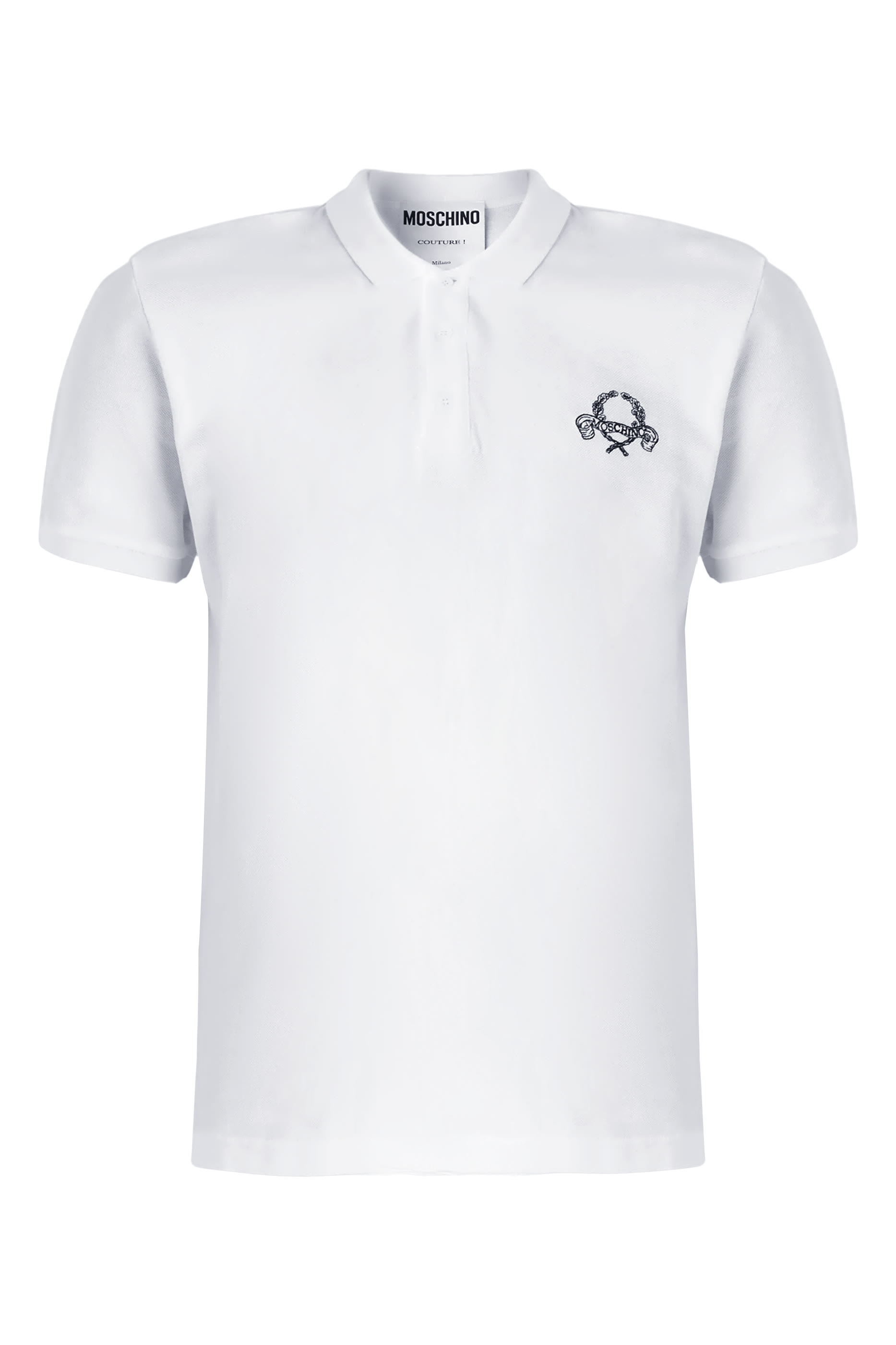 Laurel Crown Logo Polo Shirt