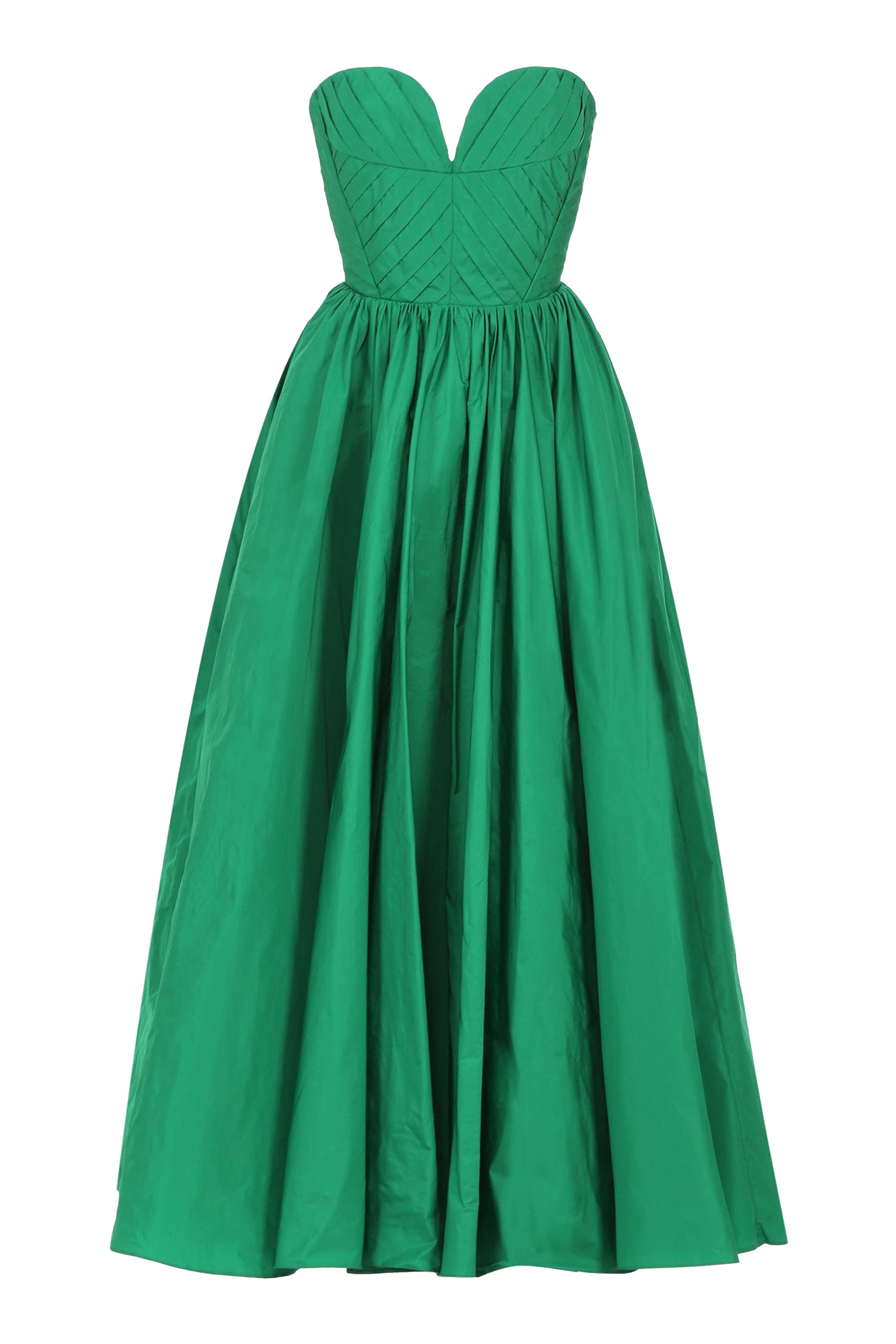 Heart-Shaped Taffeta Gown