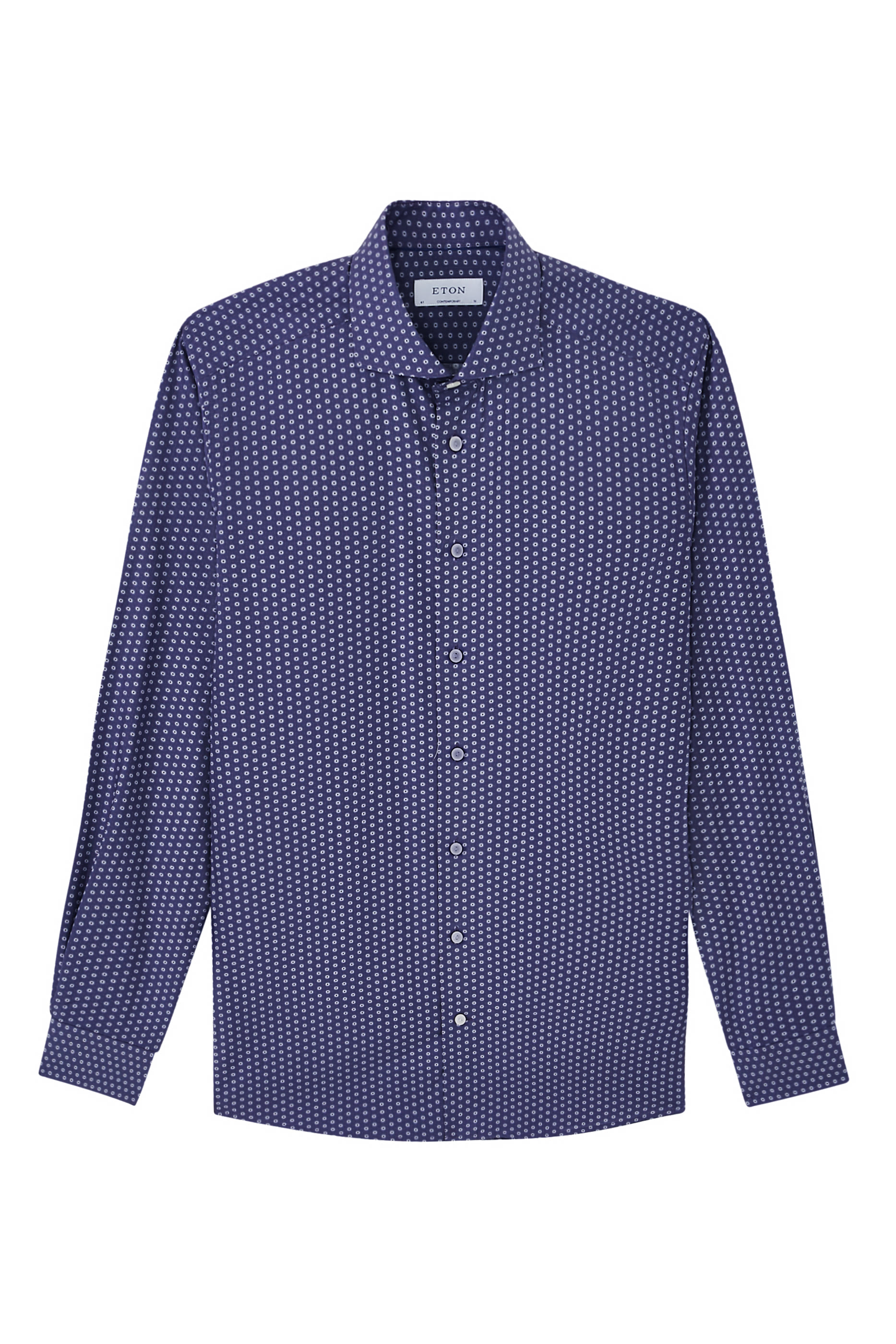 Geometric Signature Twill Shirt