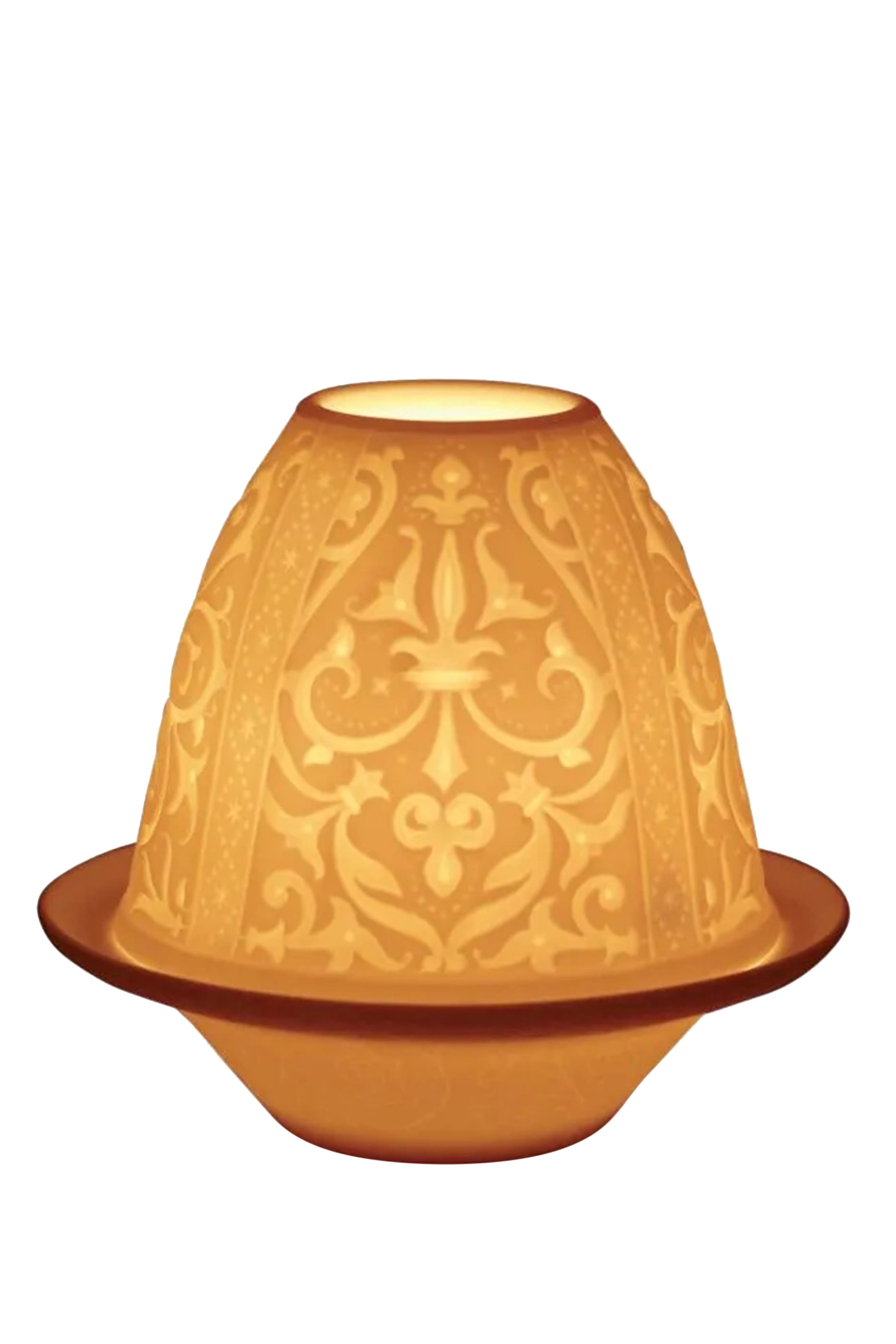 Renaissance Lithophane with Plate