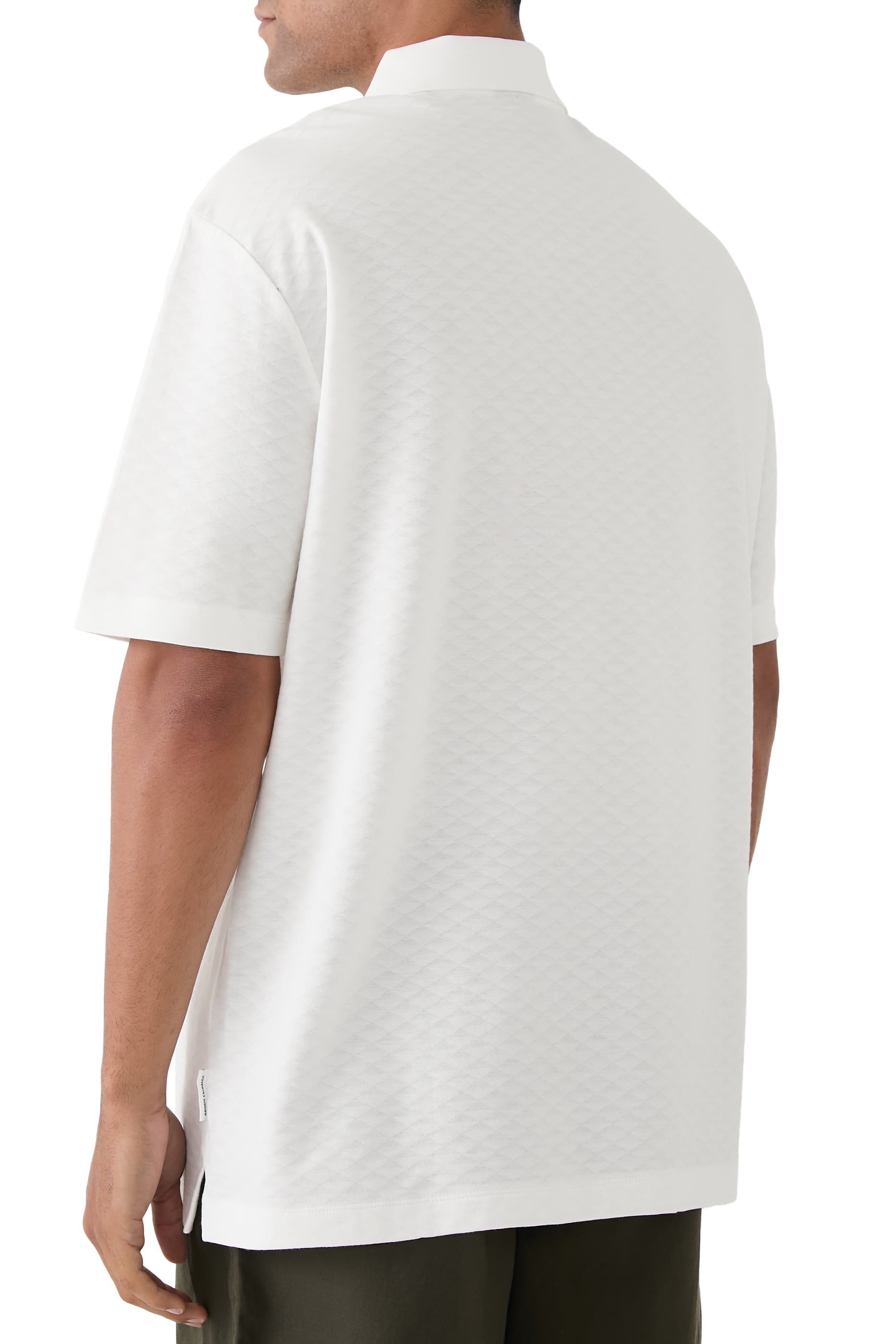 Polo with All Over Embroidery