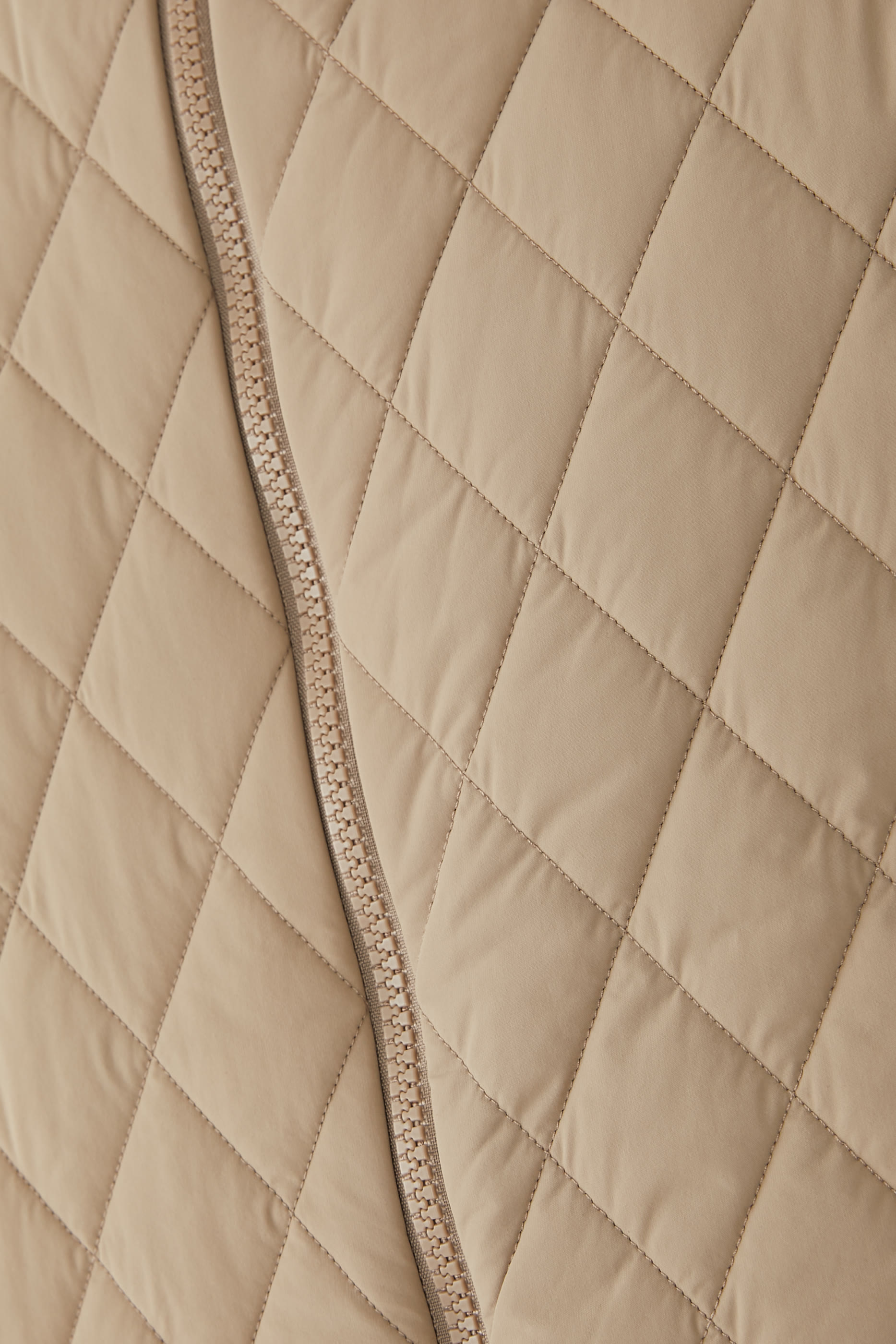 Knitted Padded Cardigan