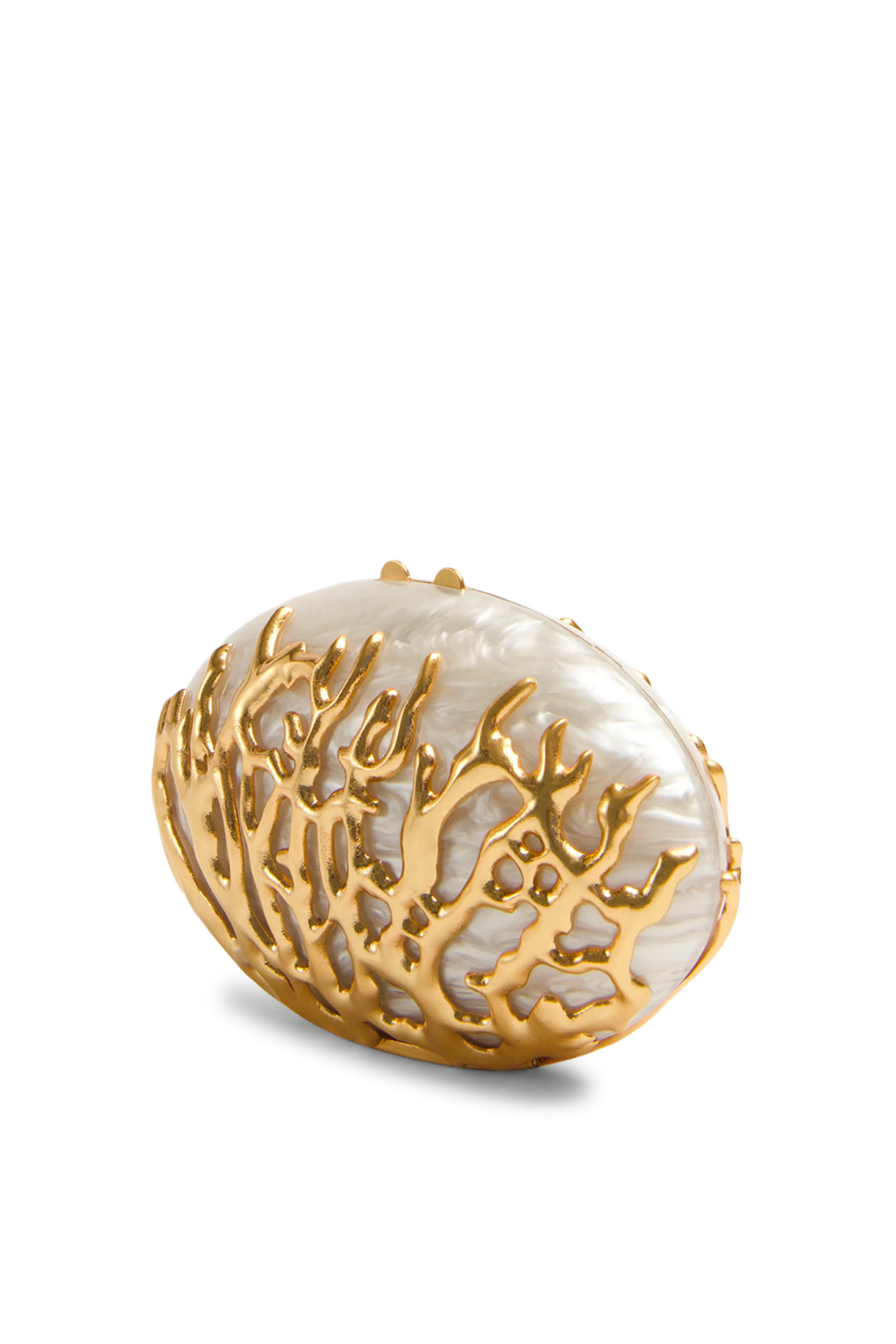 Dylan Coral Clutch Bag