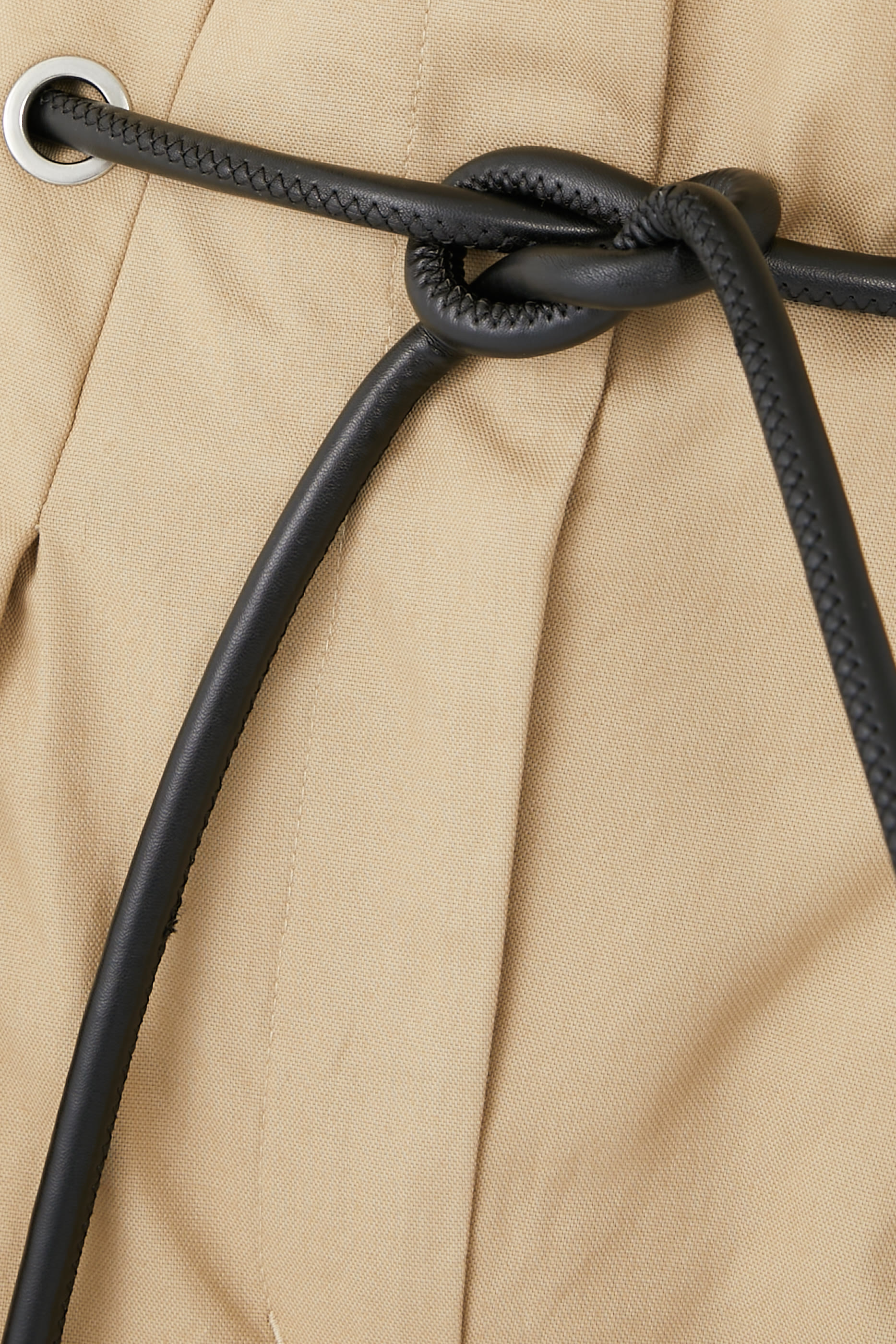 Cropped Wide Leg Origami Pants