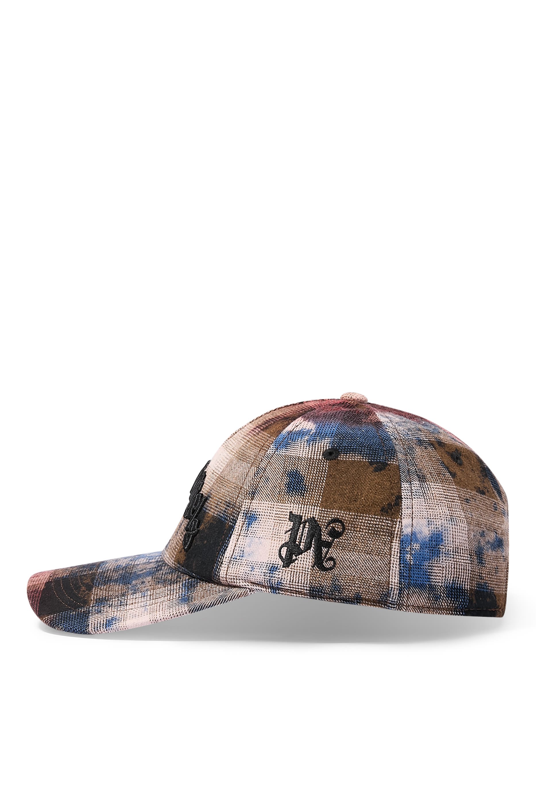 Curved Logo Check Cap