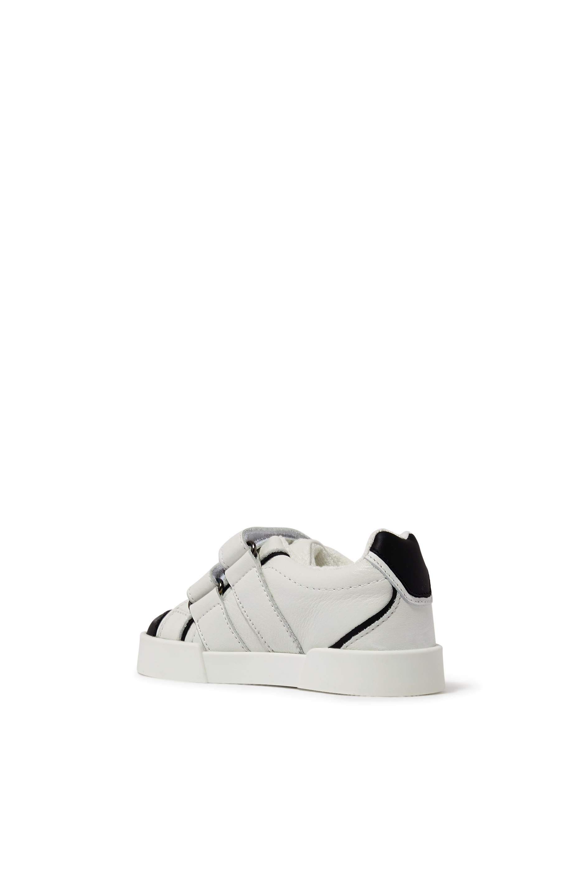 Kids Portofino Leather Low Top Sneakers