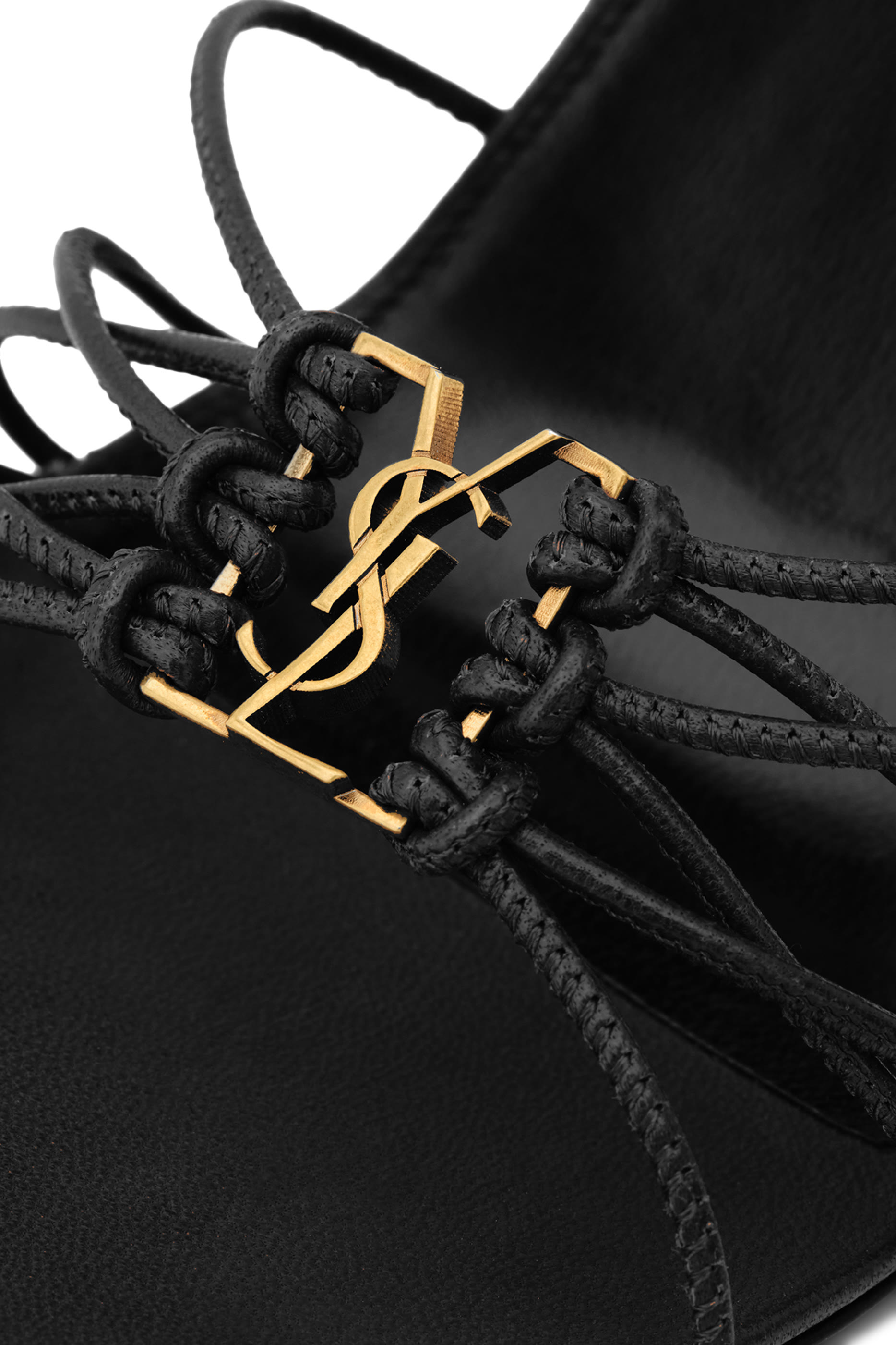 Babylone 90 Laced Stiletto Sandals