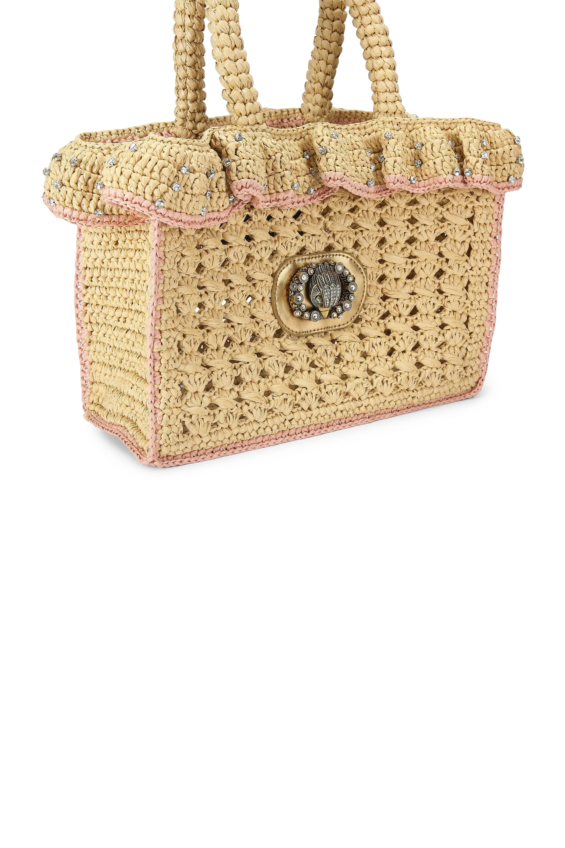 Chelsea Ruffle Tote Bag