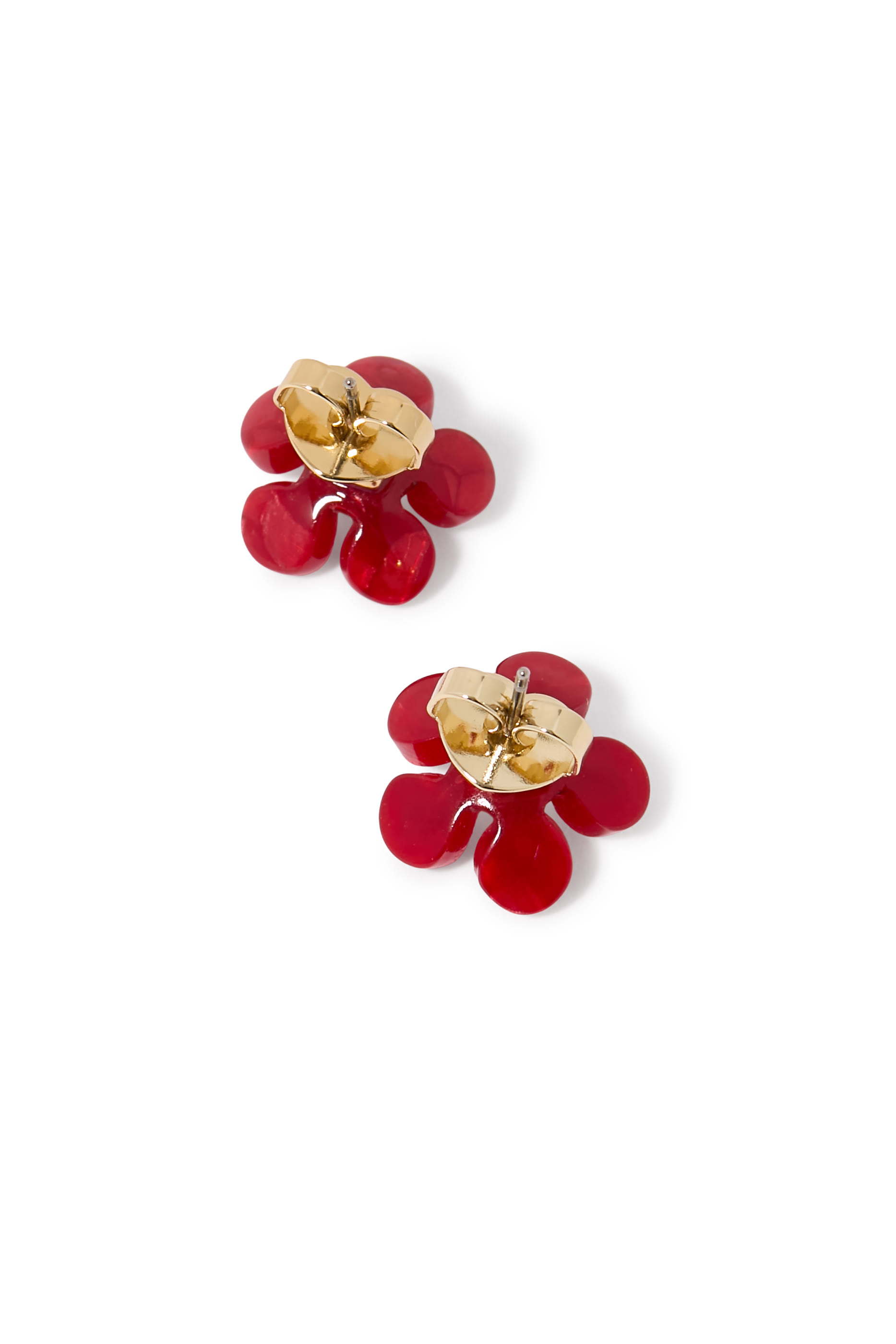 Summer Daze Flower Studs, Titanium & Resin