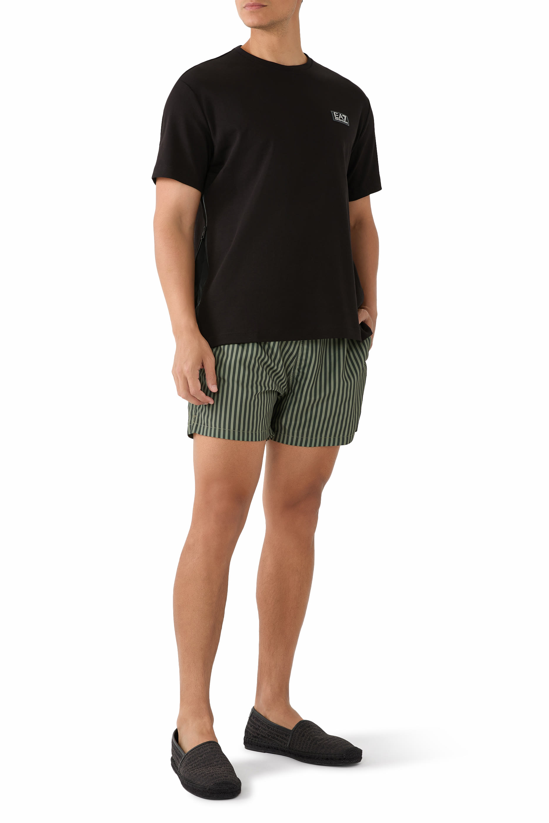 All-Over Logo Lettering Jacquard Espadrilles