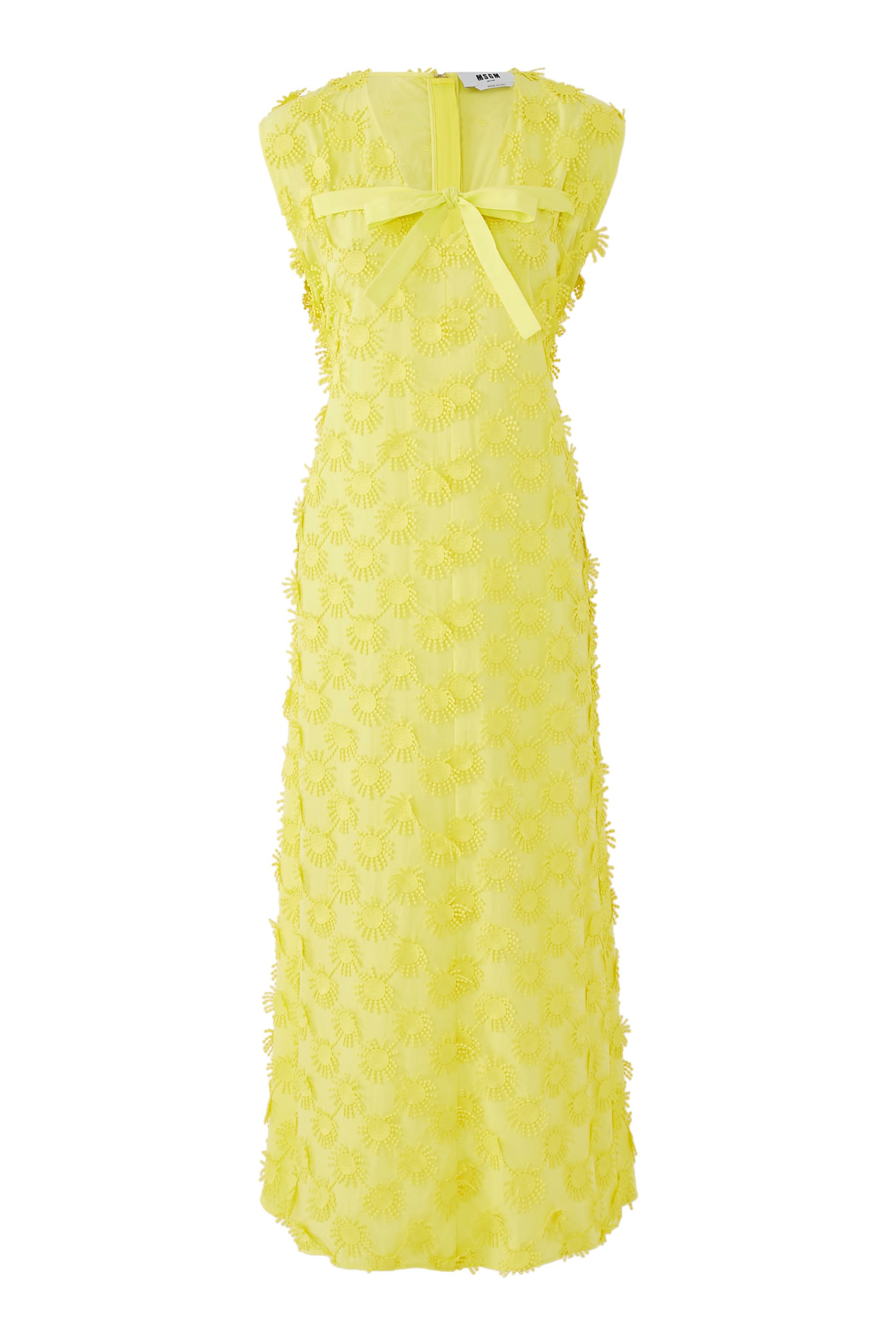 Embroidered Midi Dress