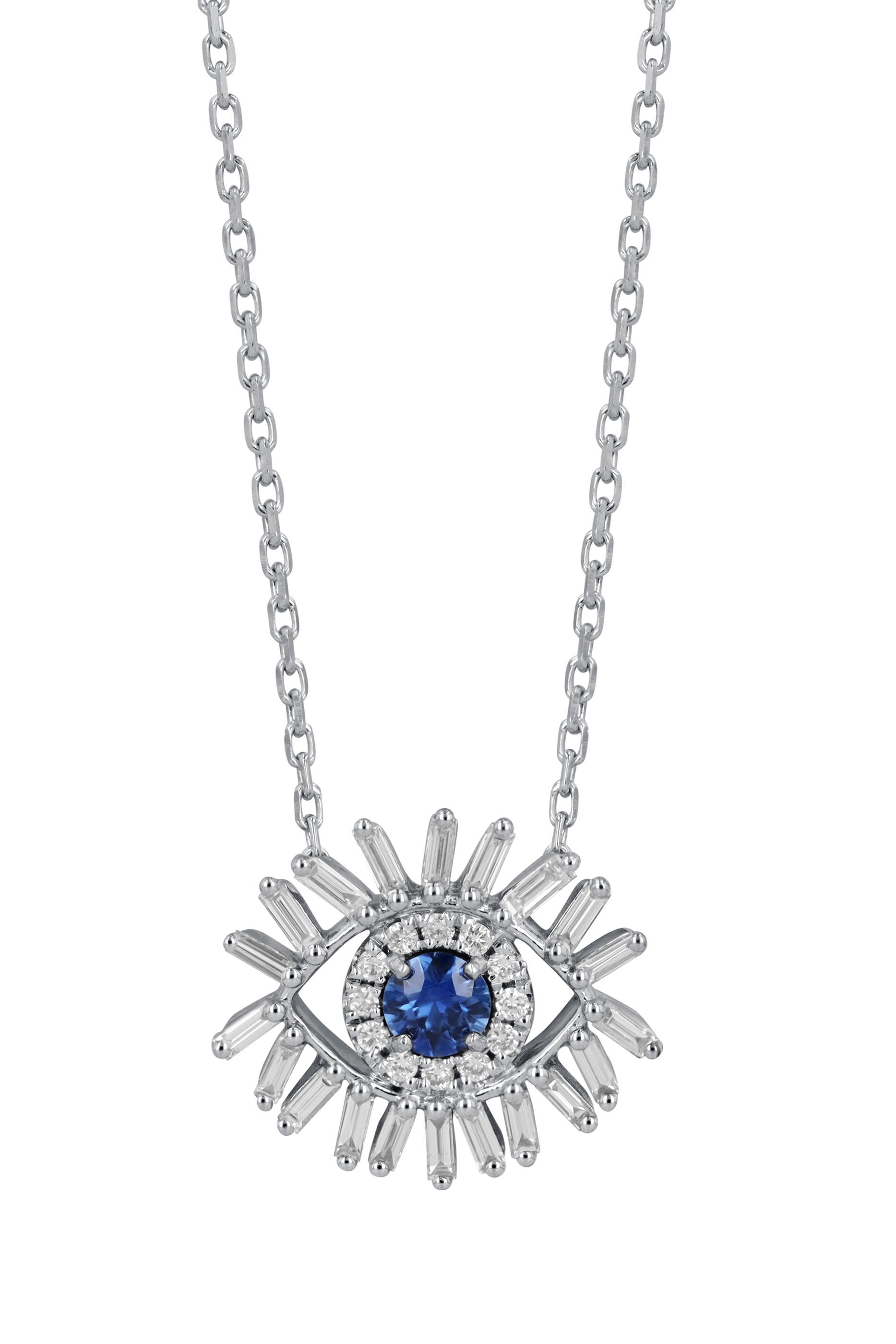 Mini Evil Eye Fireworks Necklace