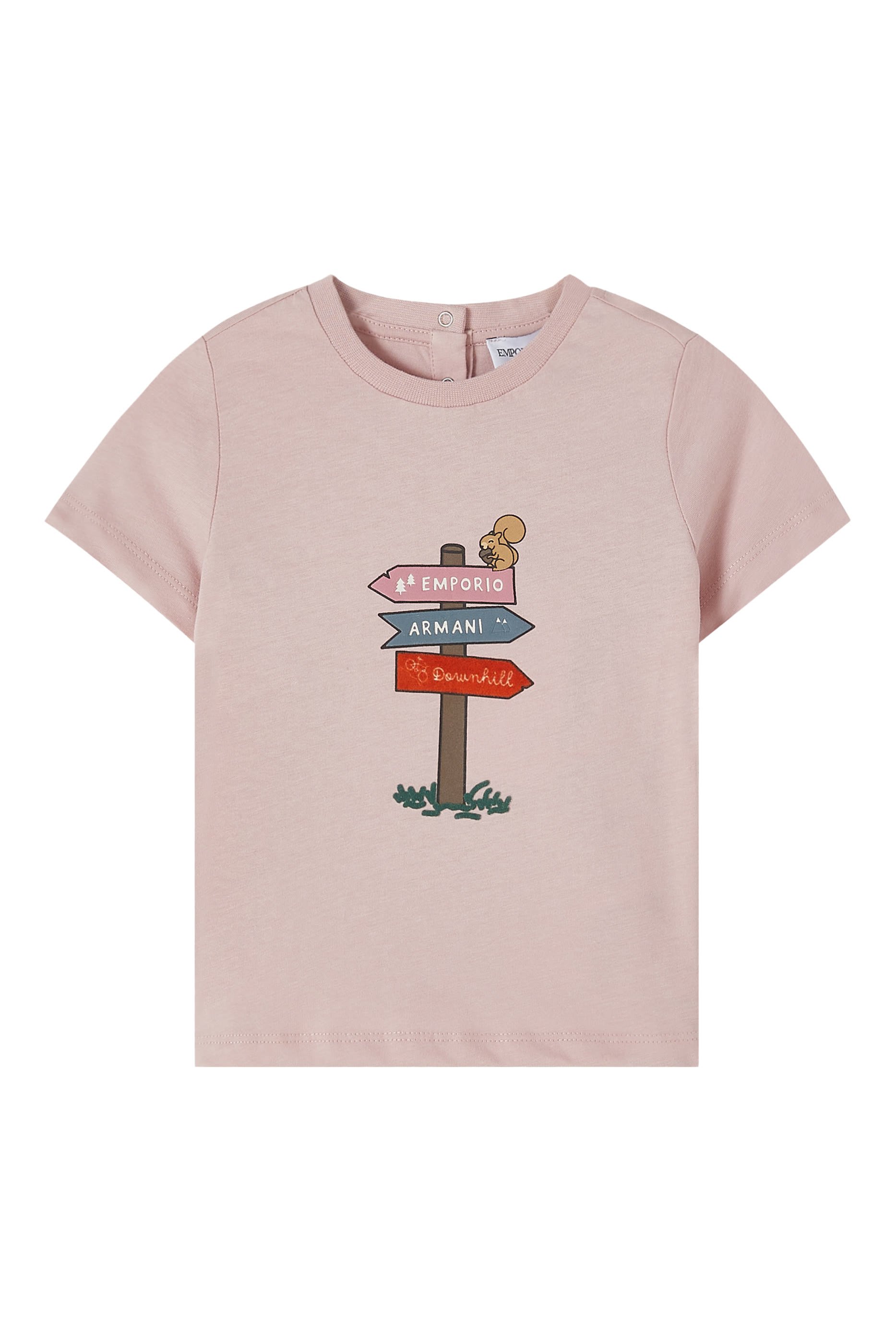 Kids Forest Print Jersey T-shirt 
