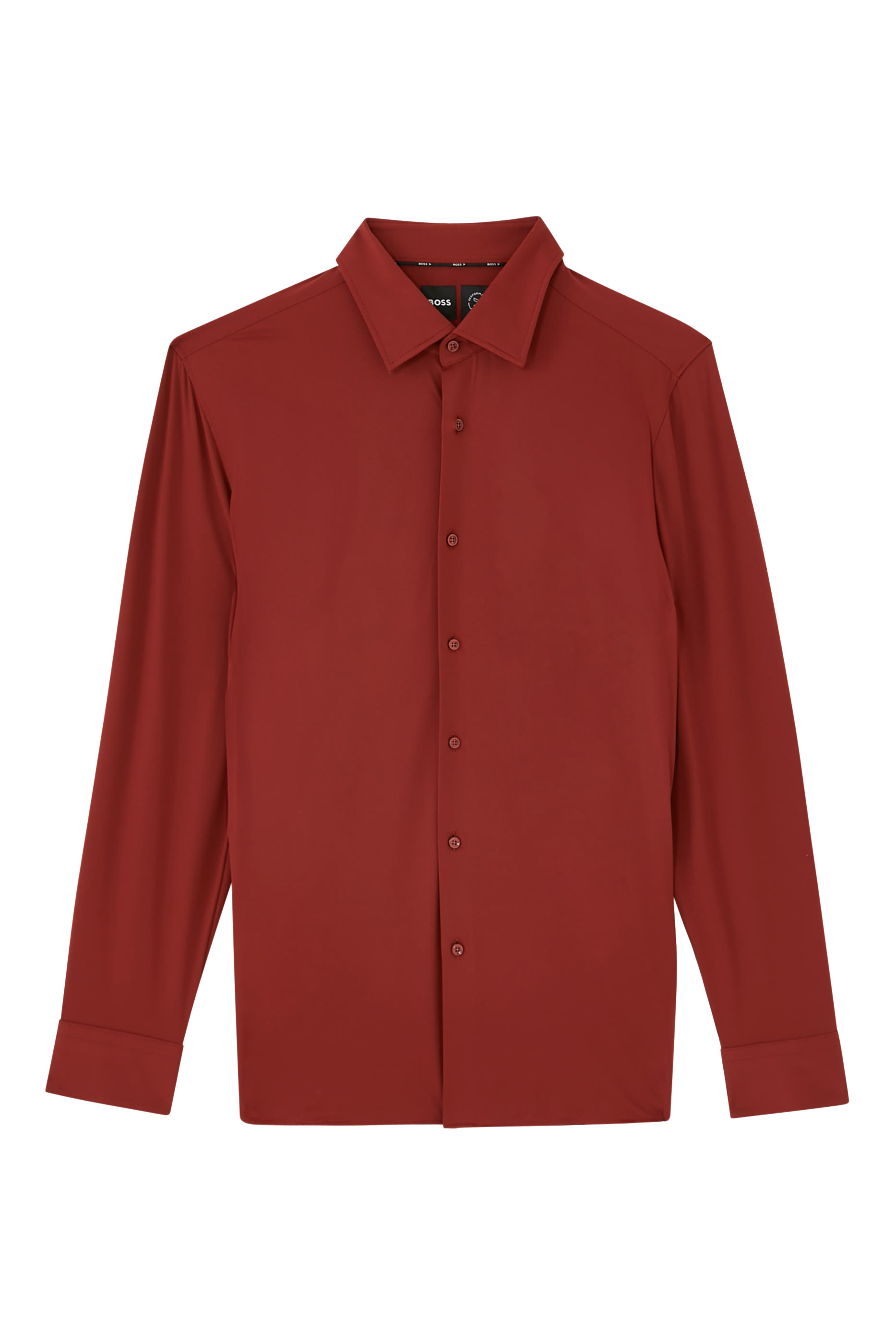 Hank Kent Slim-Fit Long Sleeves Shirt