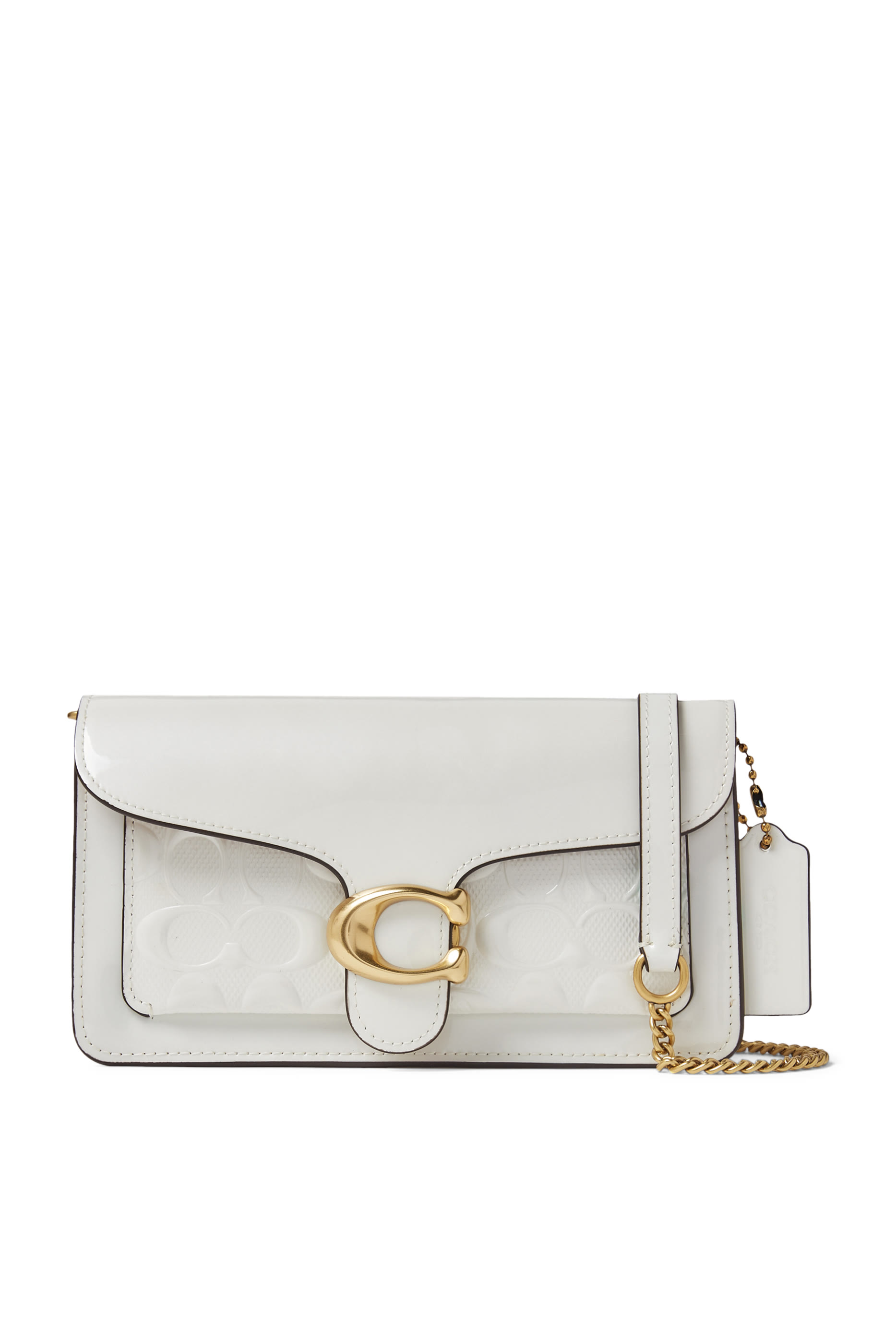 Tabby 20 Shoulder Bag in Signature Patent Leather