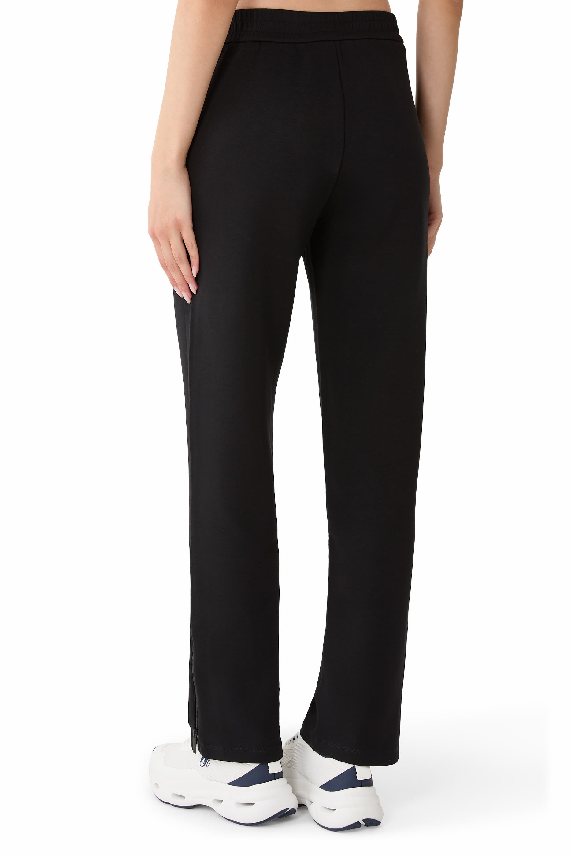 Elasticated Waist Double Jersey Trousers