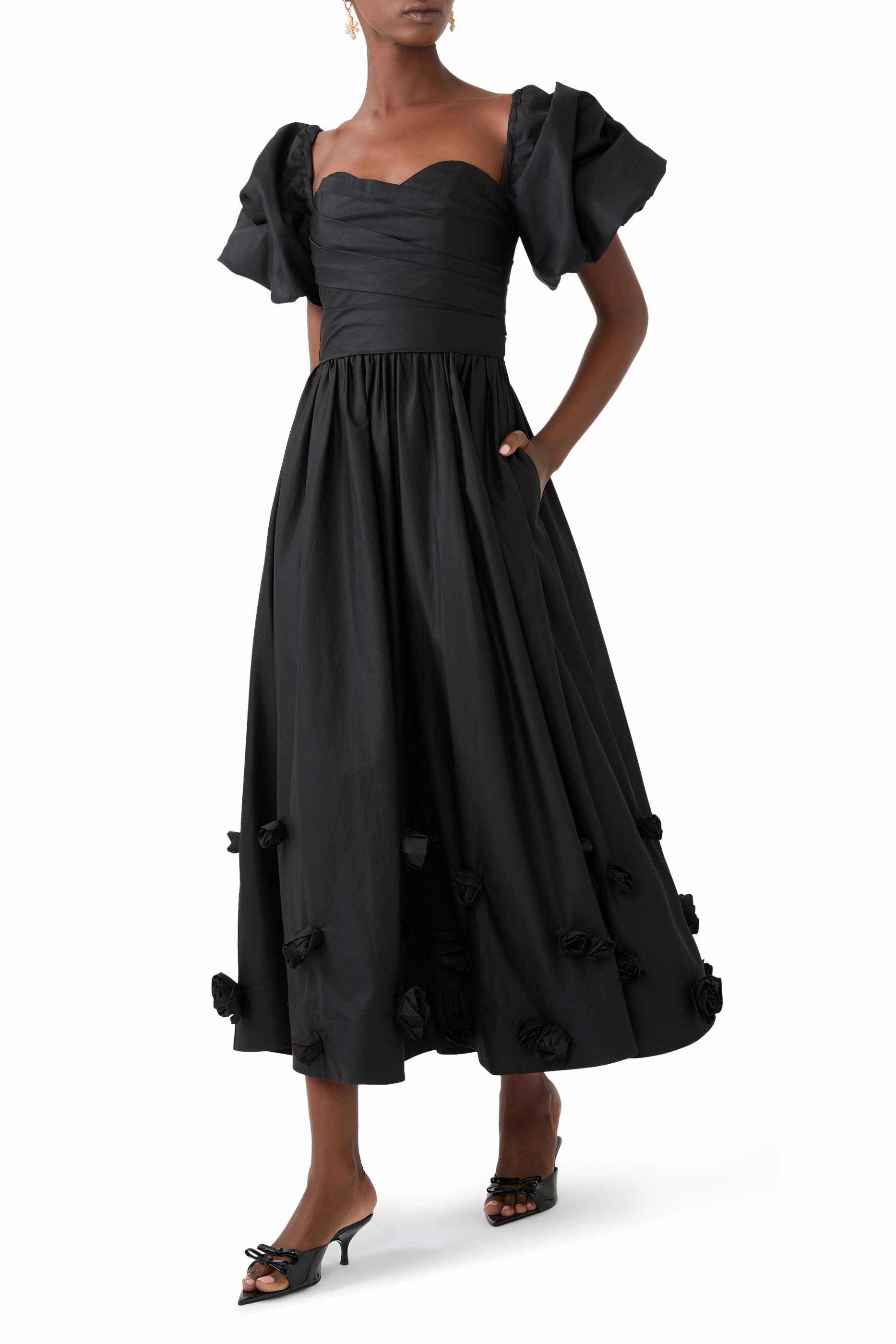 Miranda Rose Midi Dress