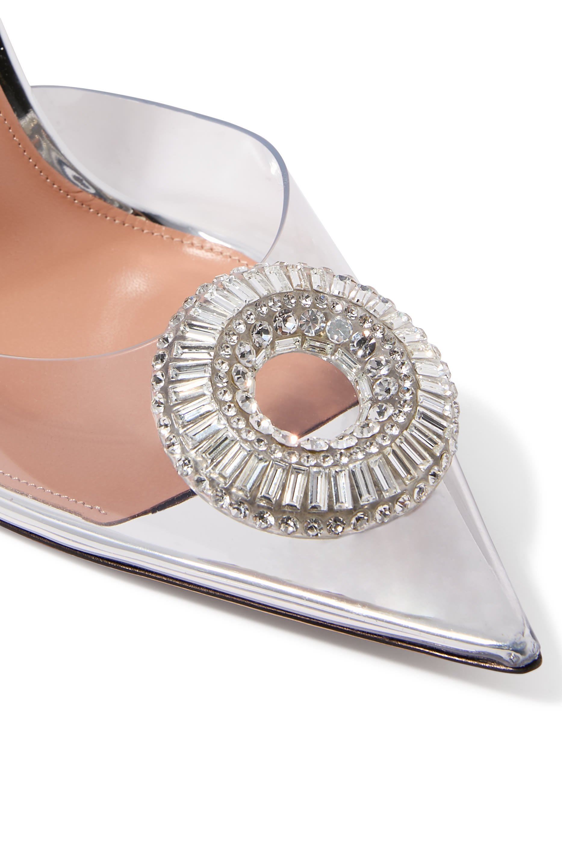 Crystal Hoop Slingback 105 Pumps
