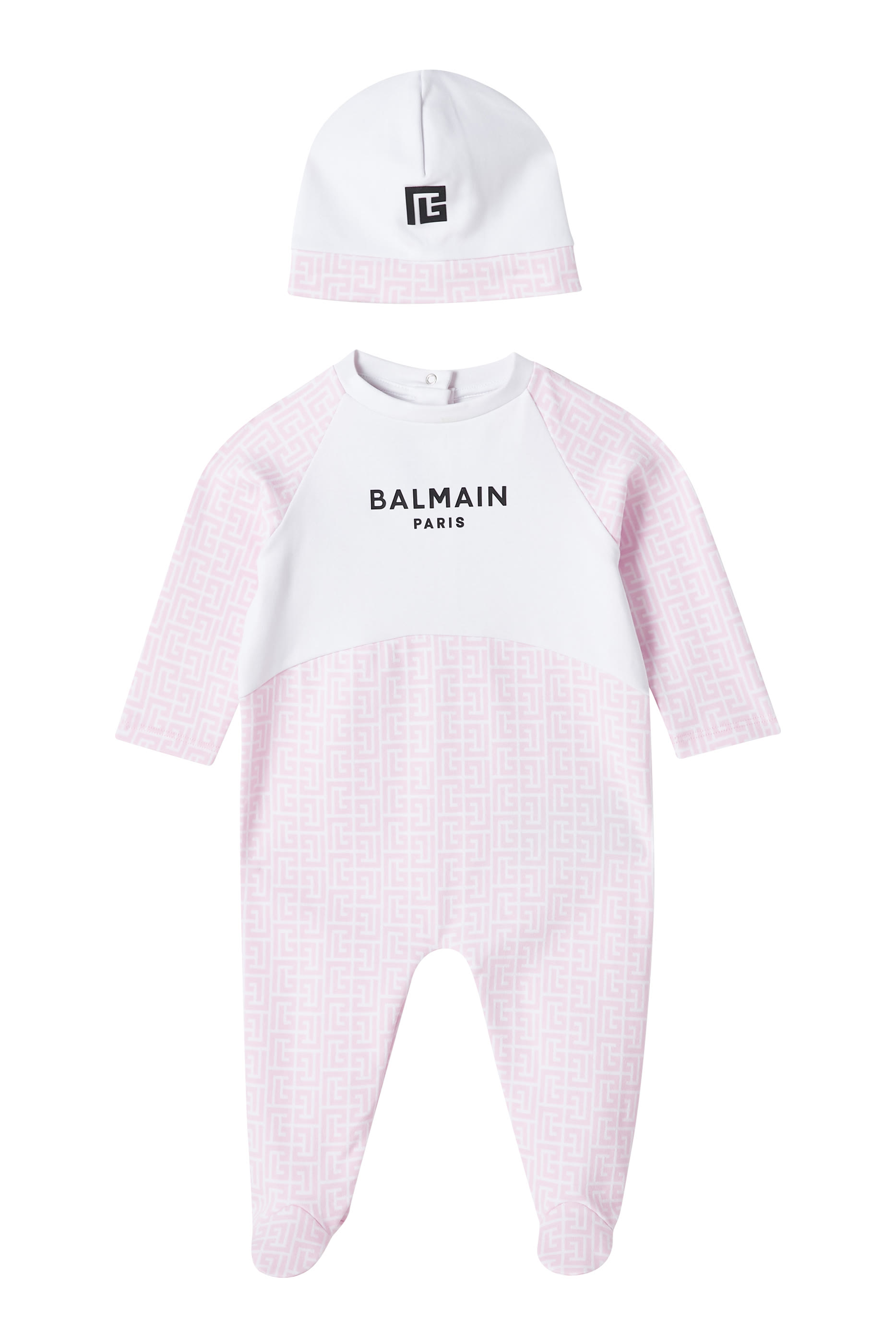 Kids Logo Bodysuit and Hat Set