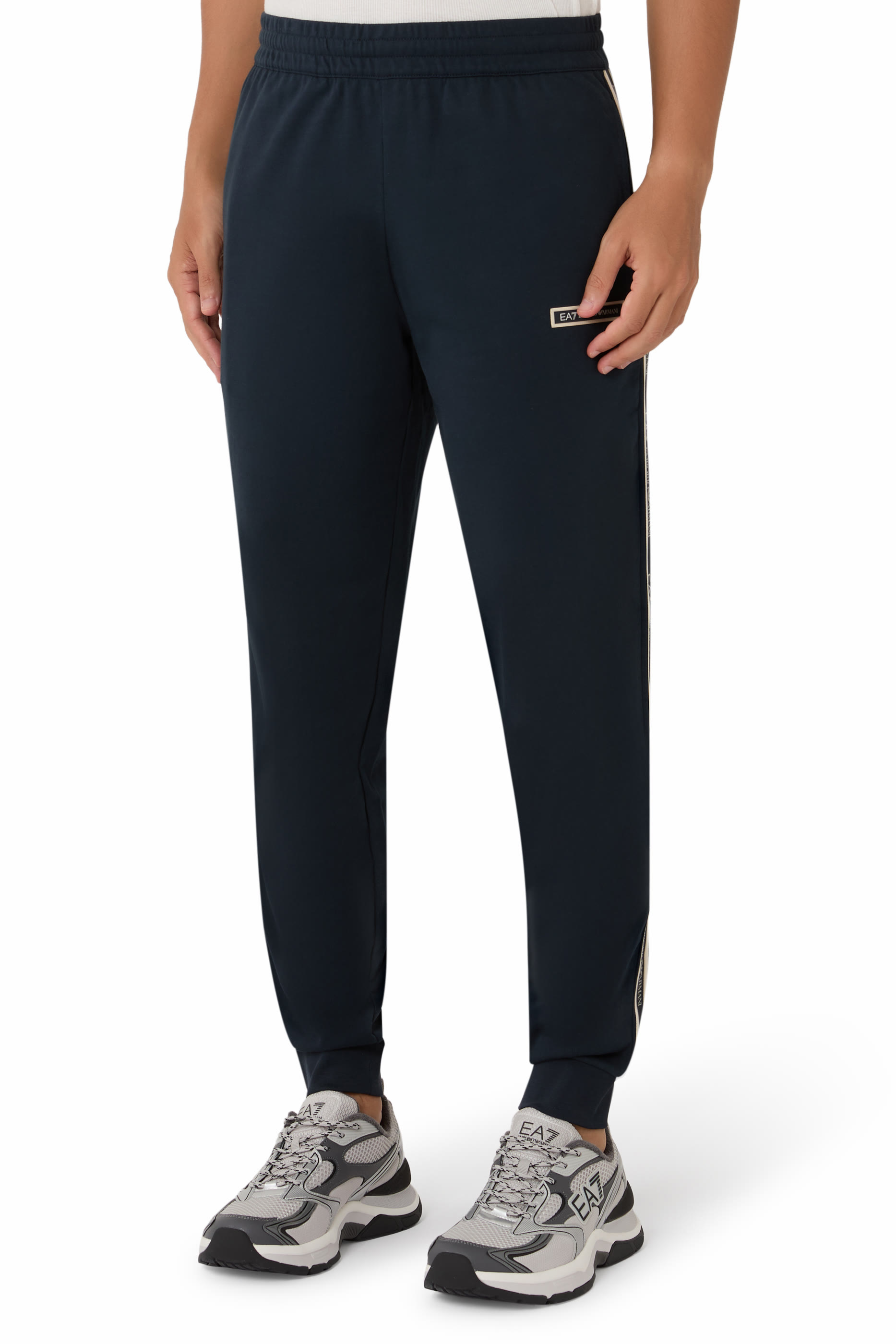 EA7 Logo Tape Joggers