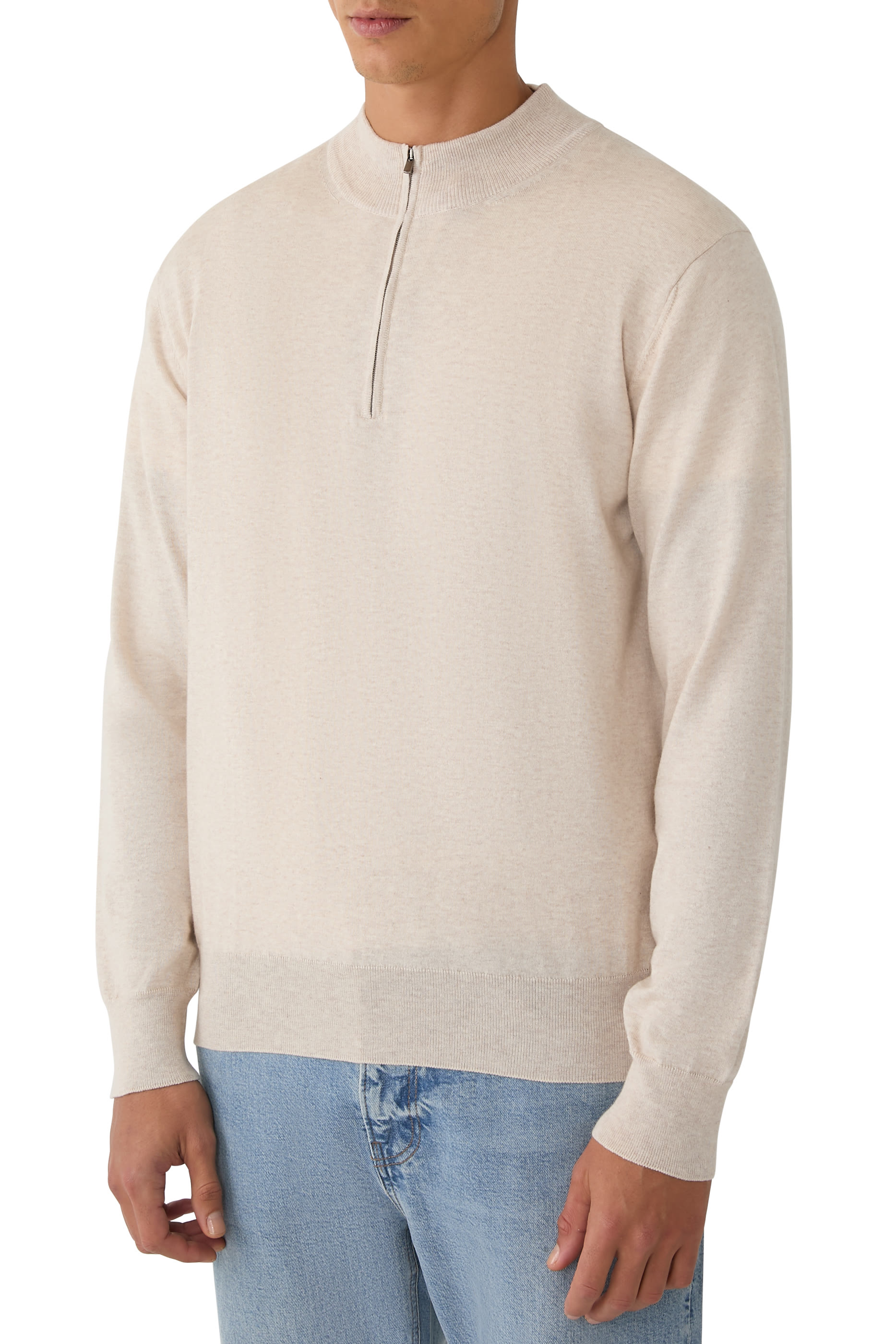 Quarter Zip Sweater