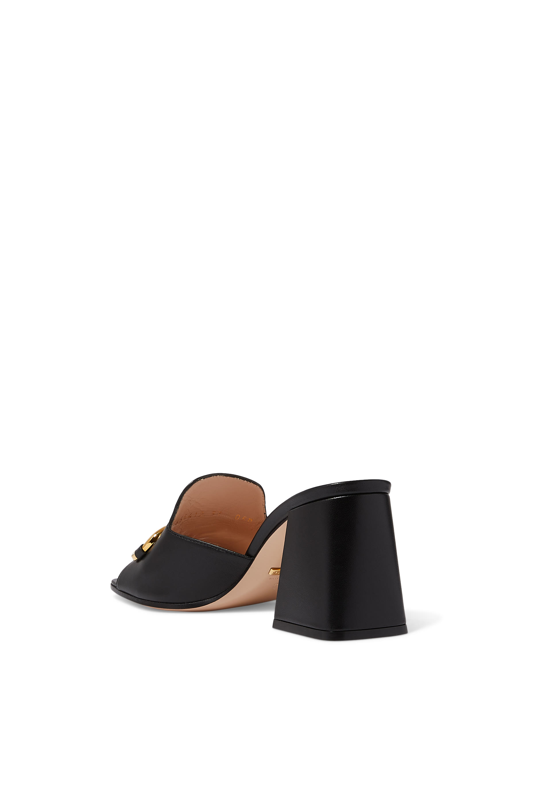 Horsebit Leather Mules