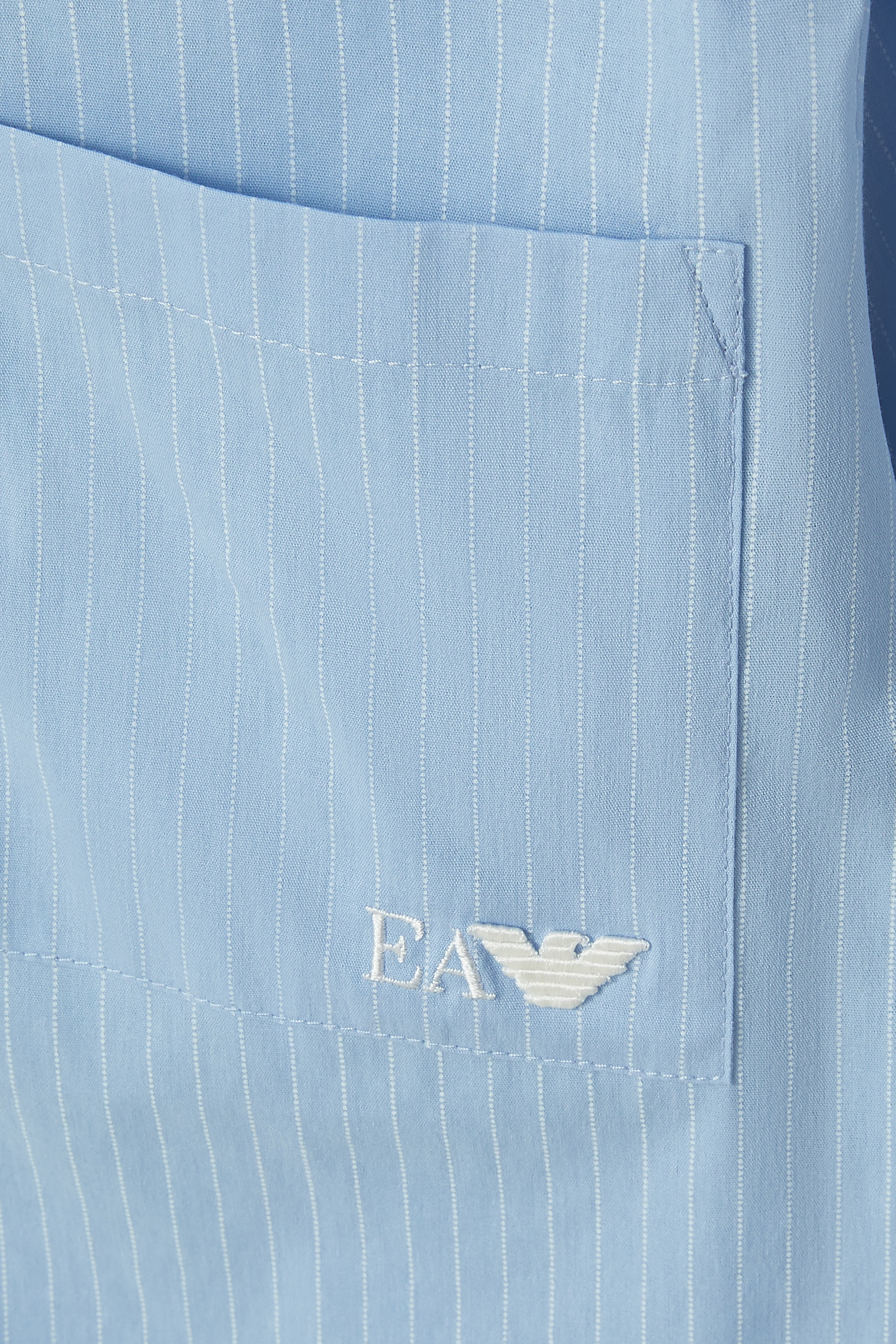 Kids EA Logo Stripe Polo Shirt