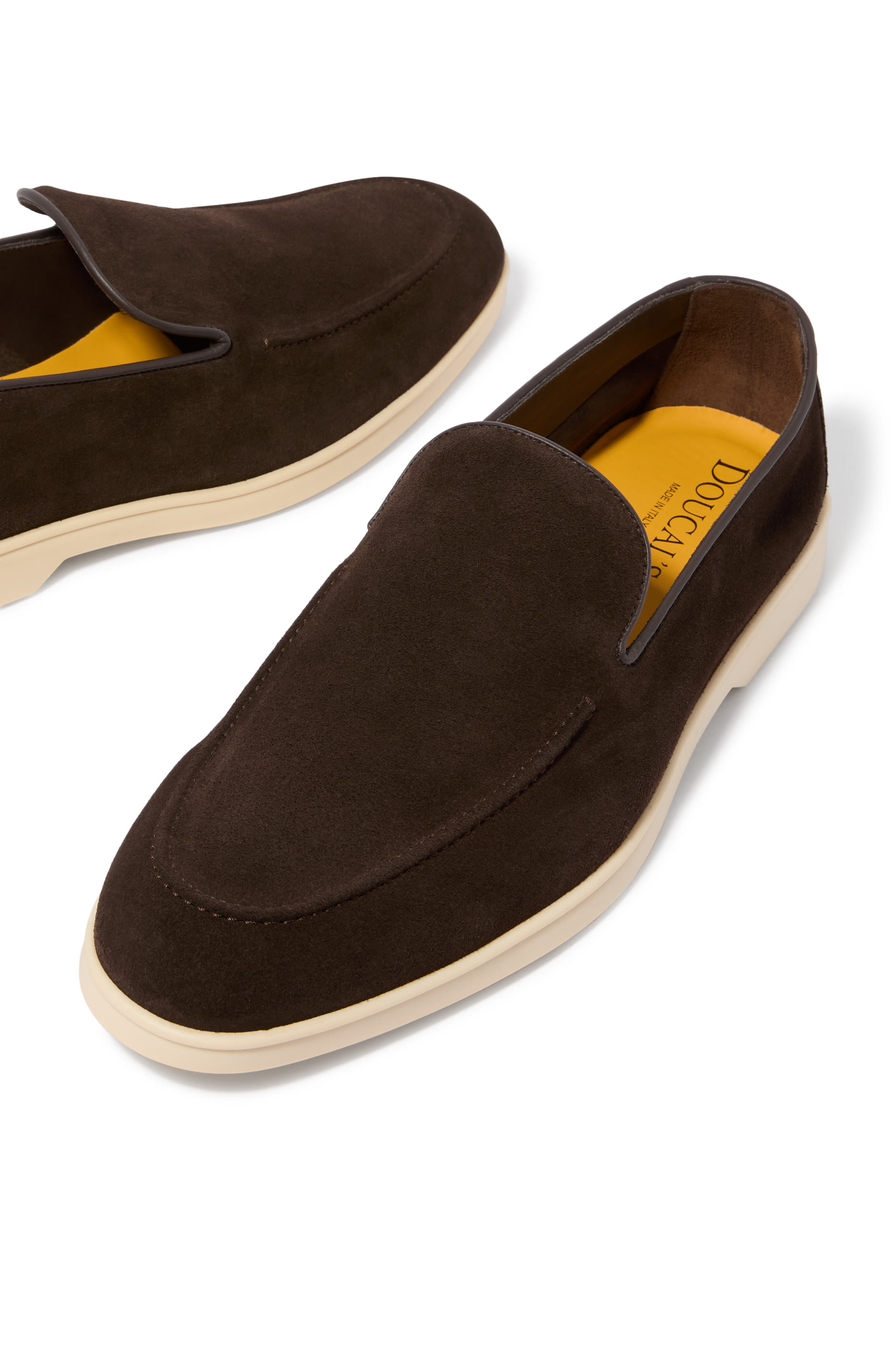 Suede Loafers