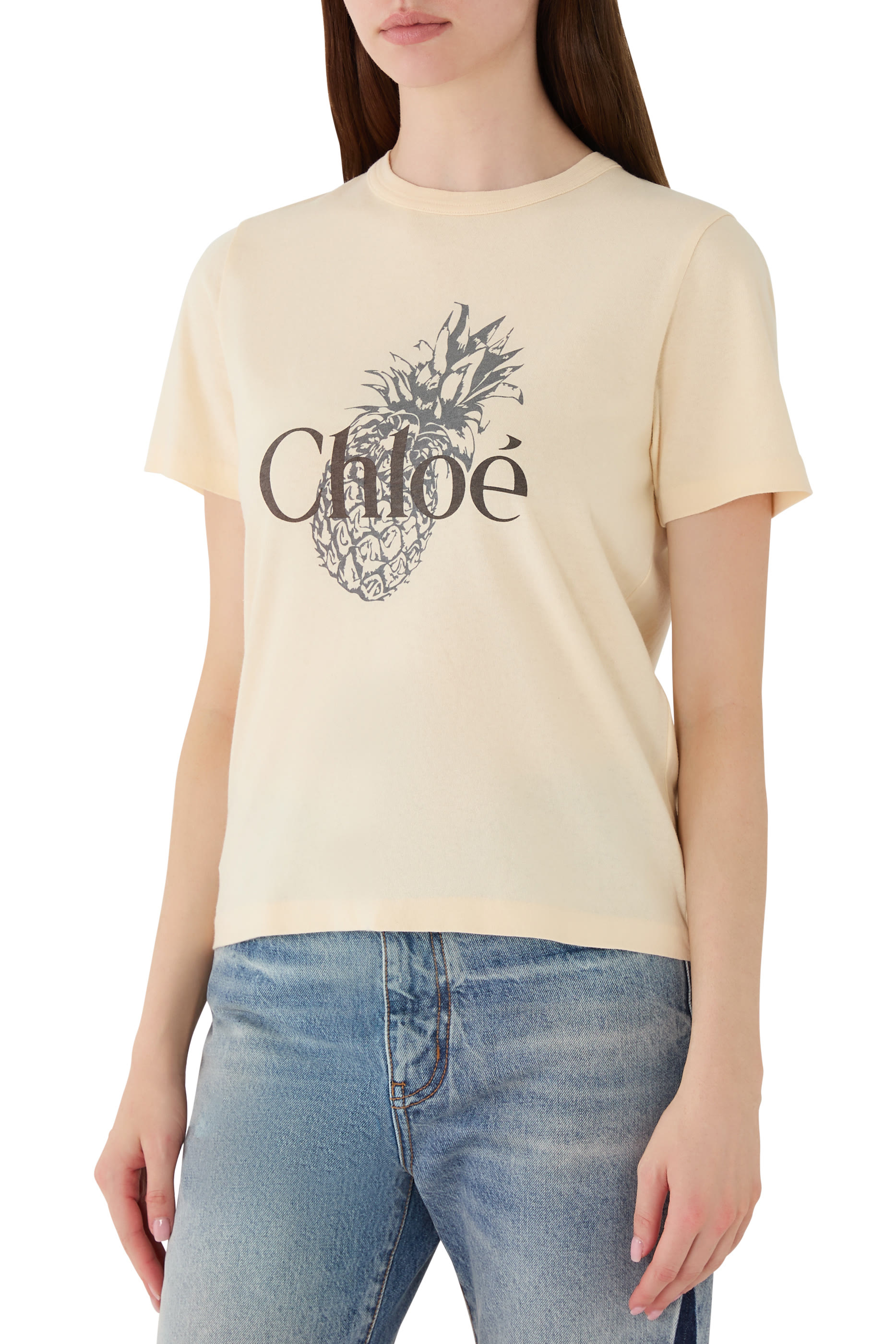 Baby-Fit Logo T-Shirt in Cotton Jersey