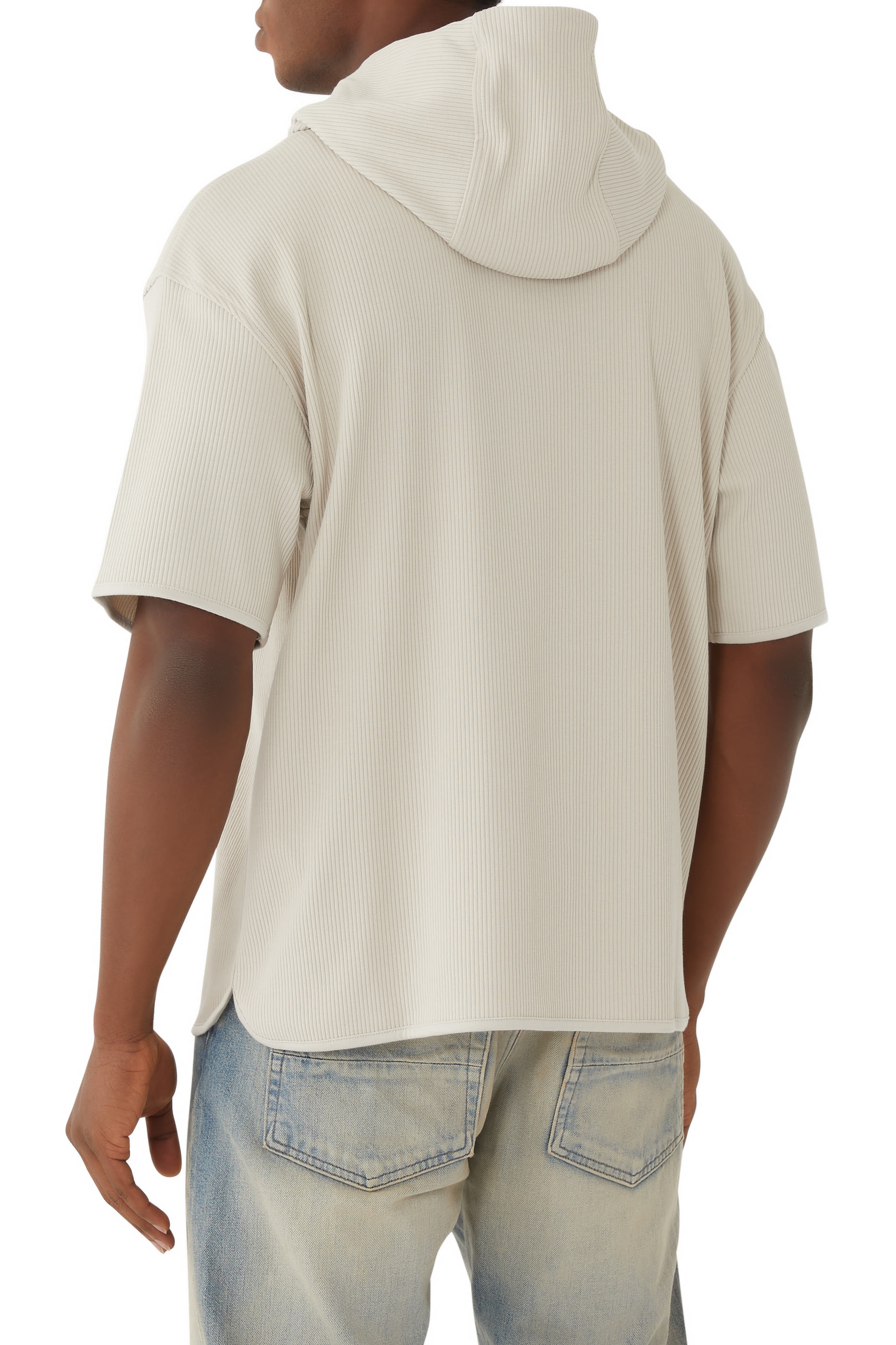 Micro Eagle Logo Hooded Sweatshirt