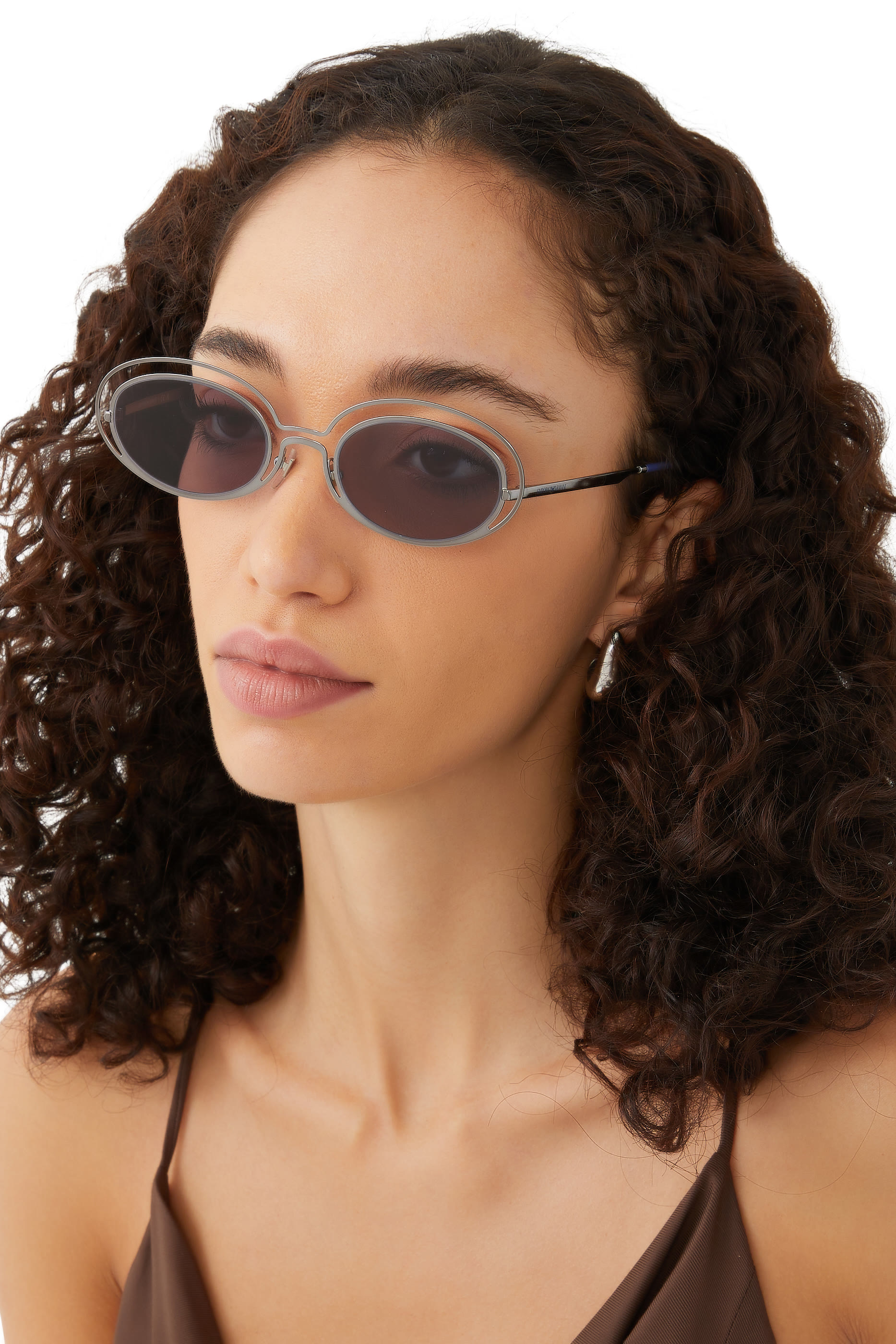 Oval Frame Sunglasses