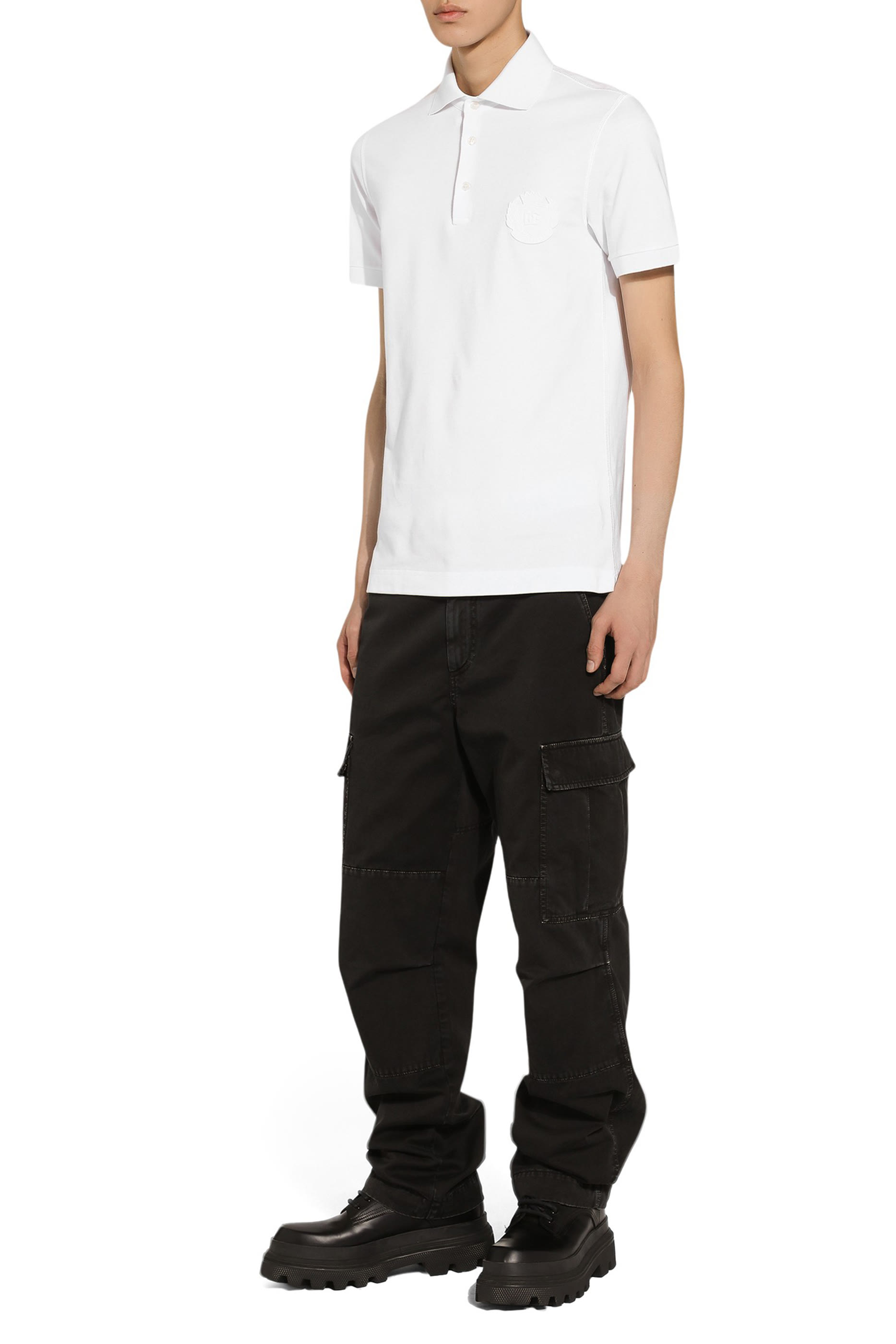 DG Embroidery Cotton Polo-Shirt