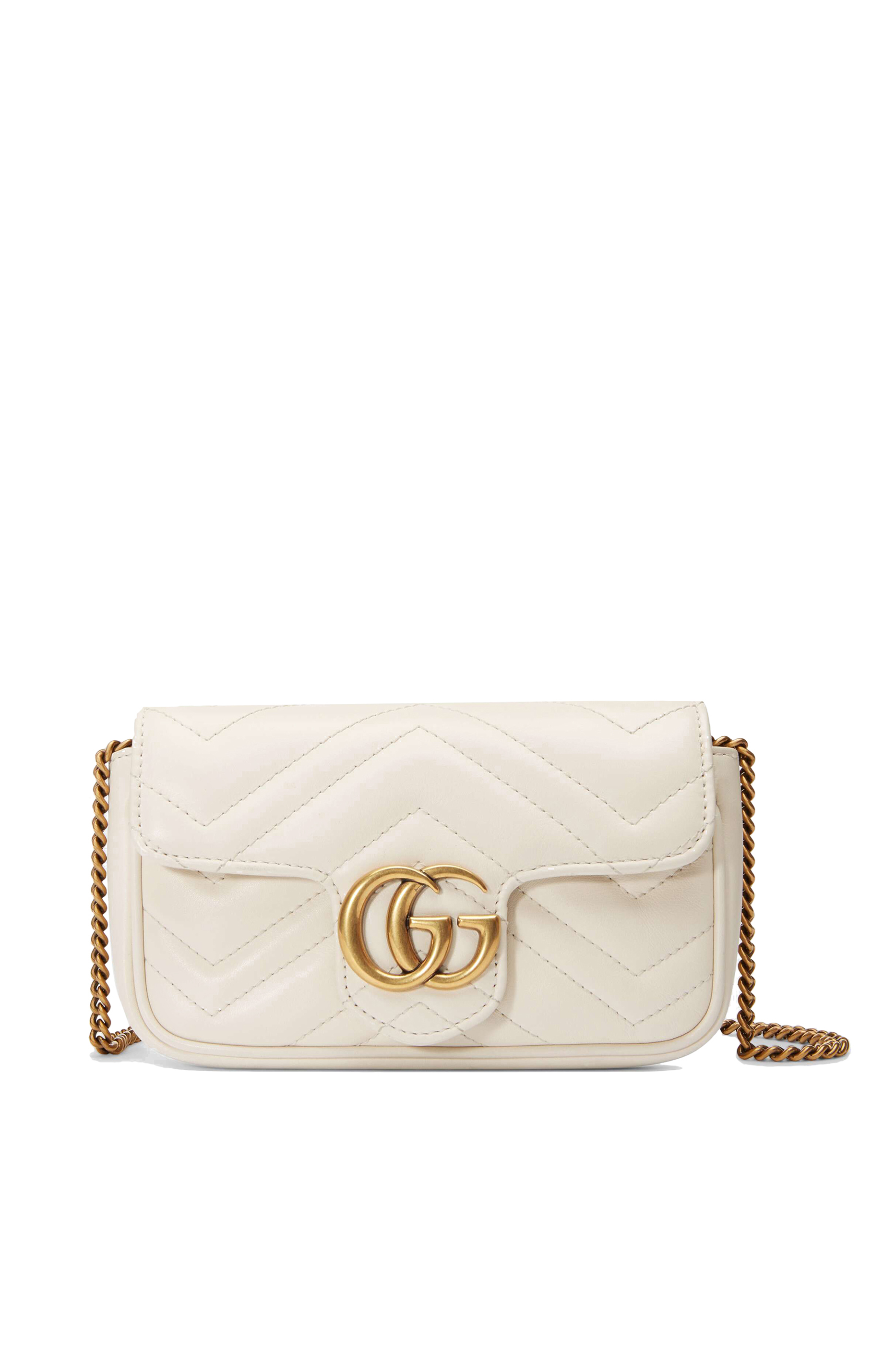 GG Marmont Matelass&eacute; Leather Super Mini Bag