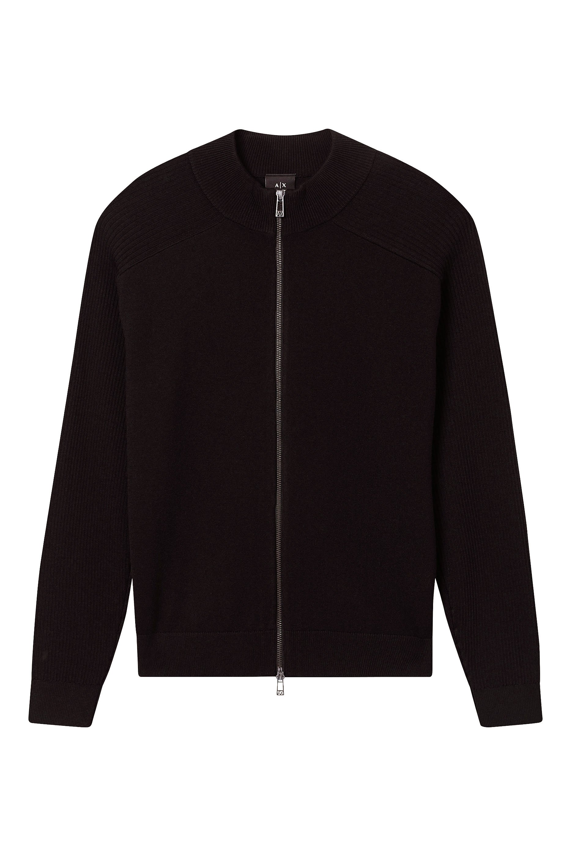 One Block Up Zipper Cardigan