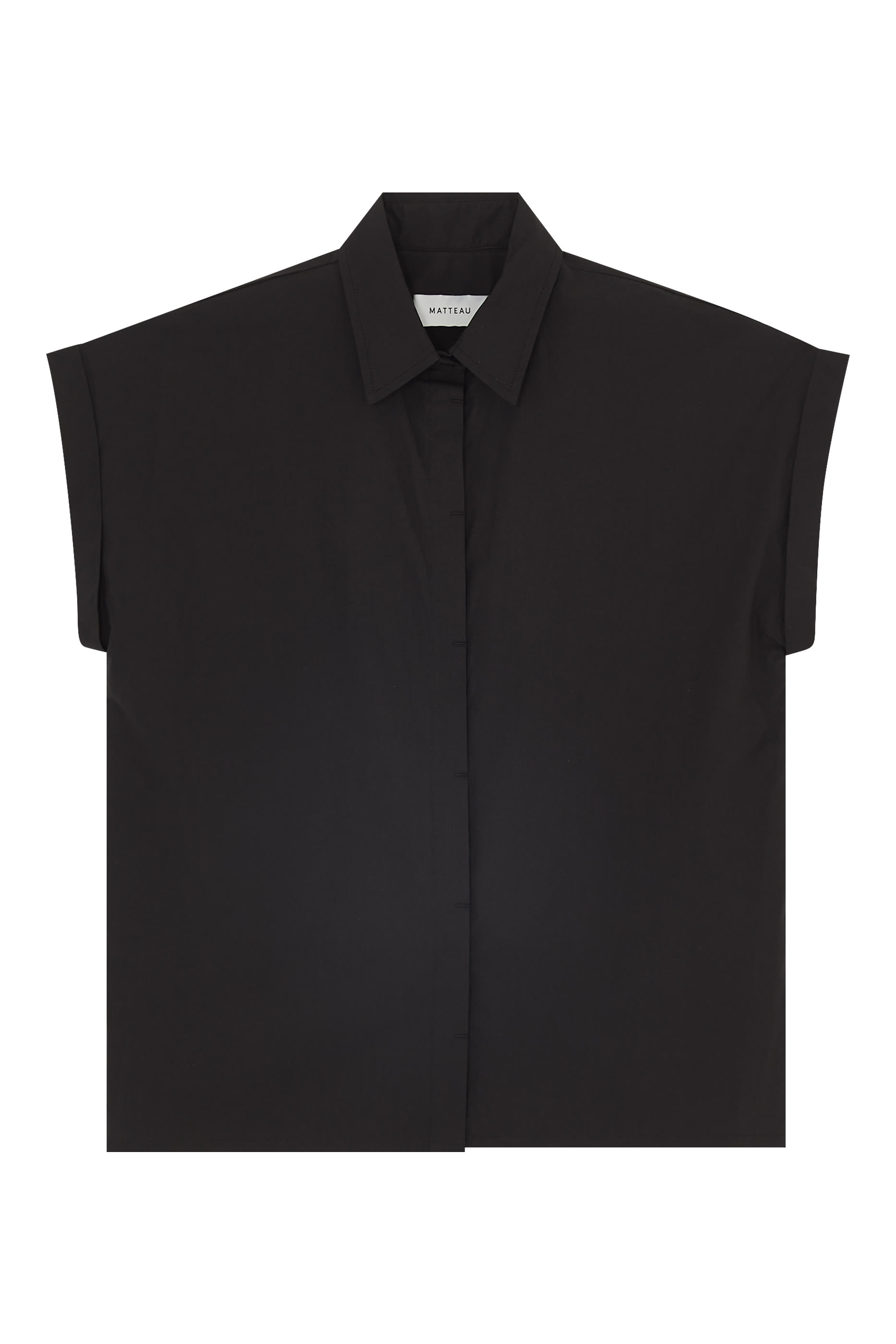 Relaxed Sleeveless Shirt