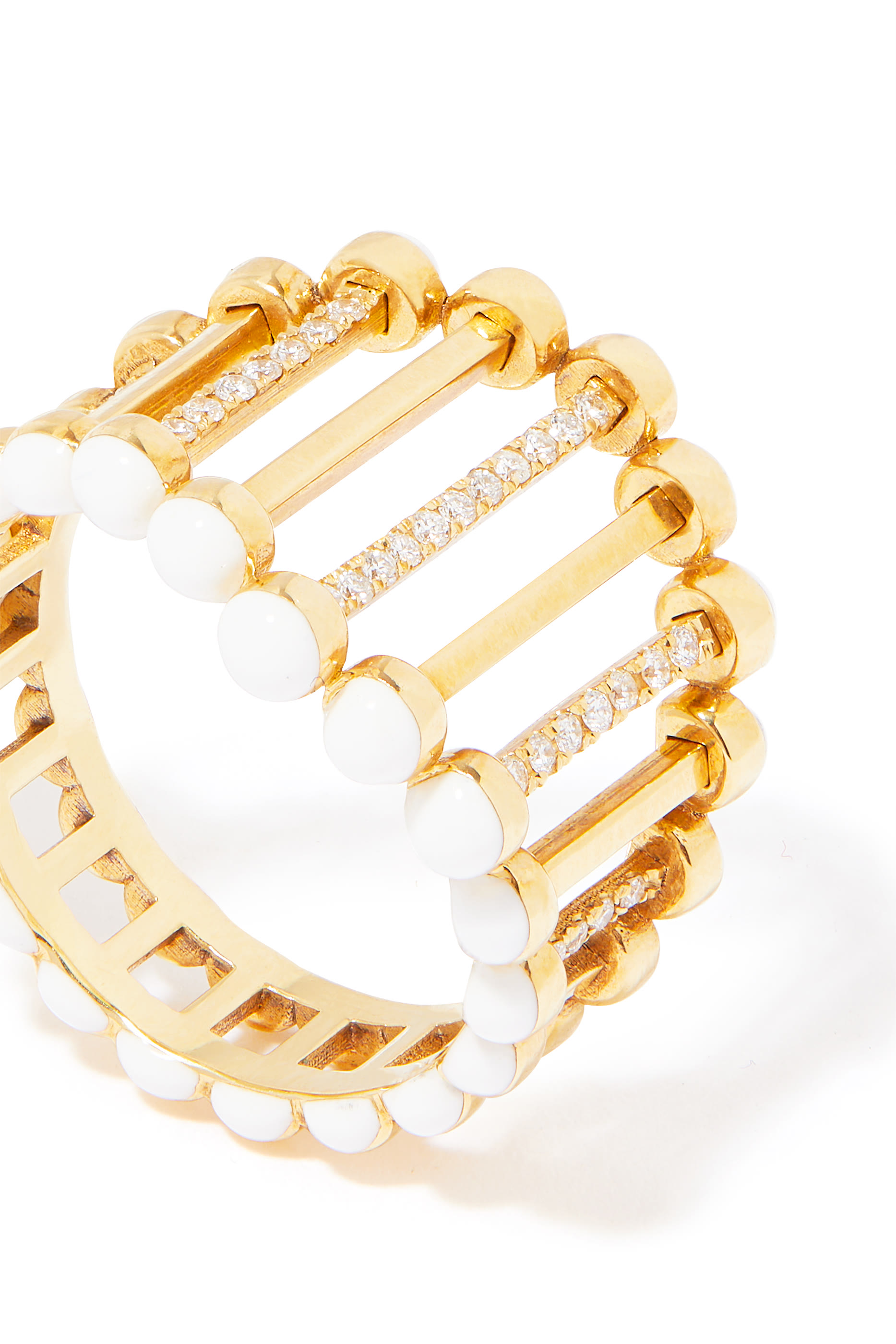 Twiggy Ring, 18K Yellow Gold