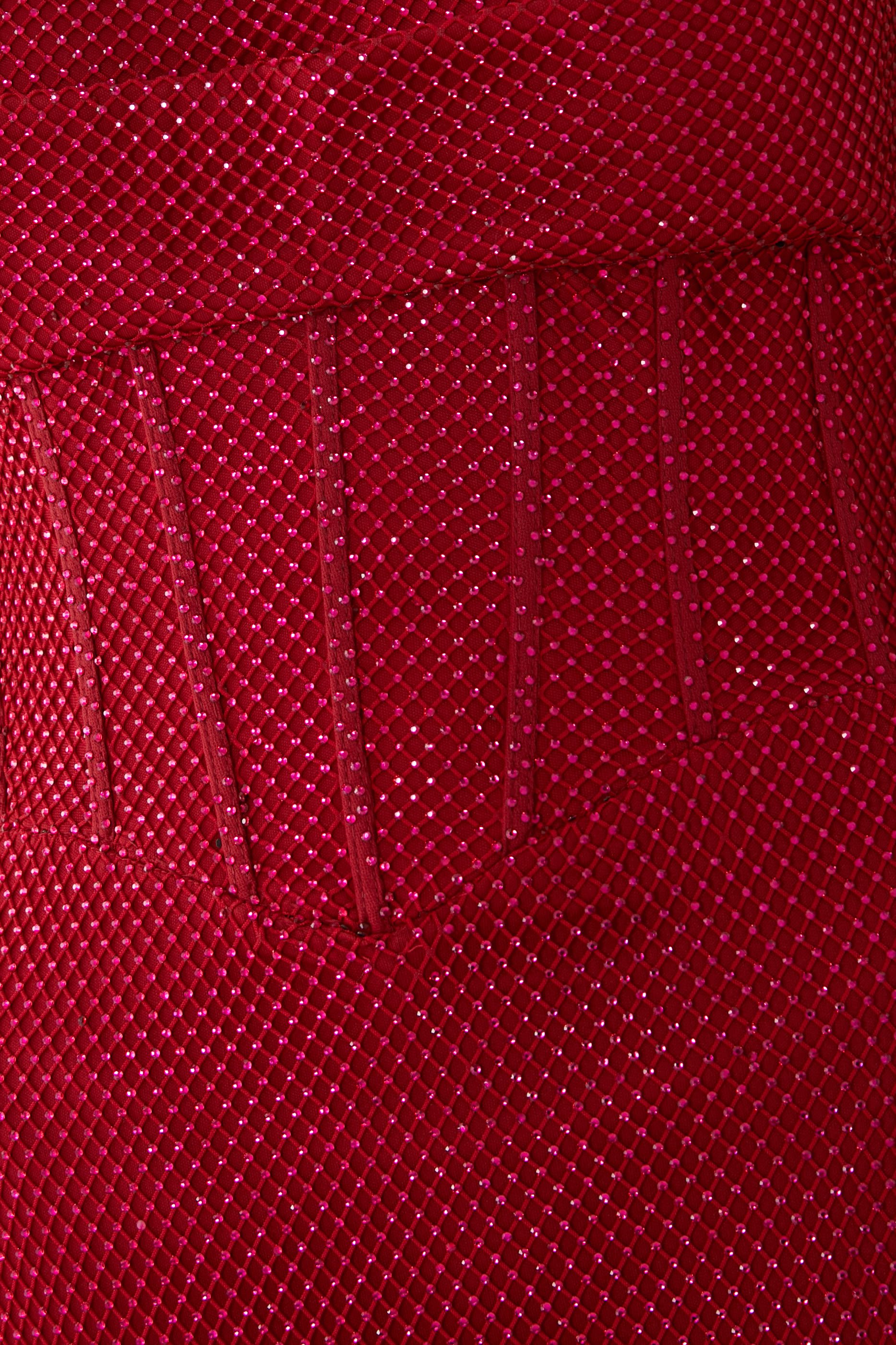 Fitted Rhinestone Gown