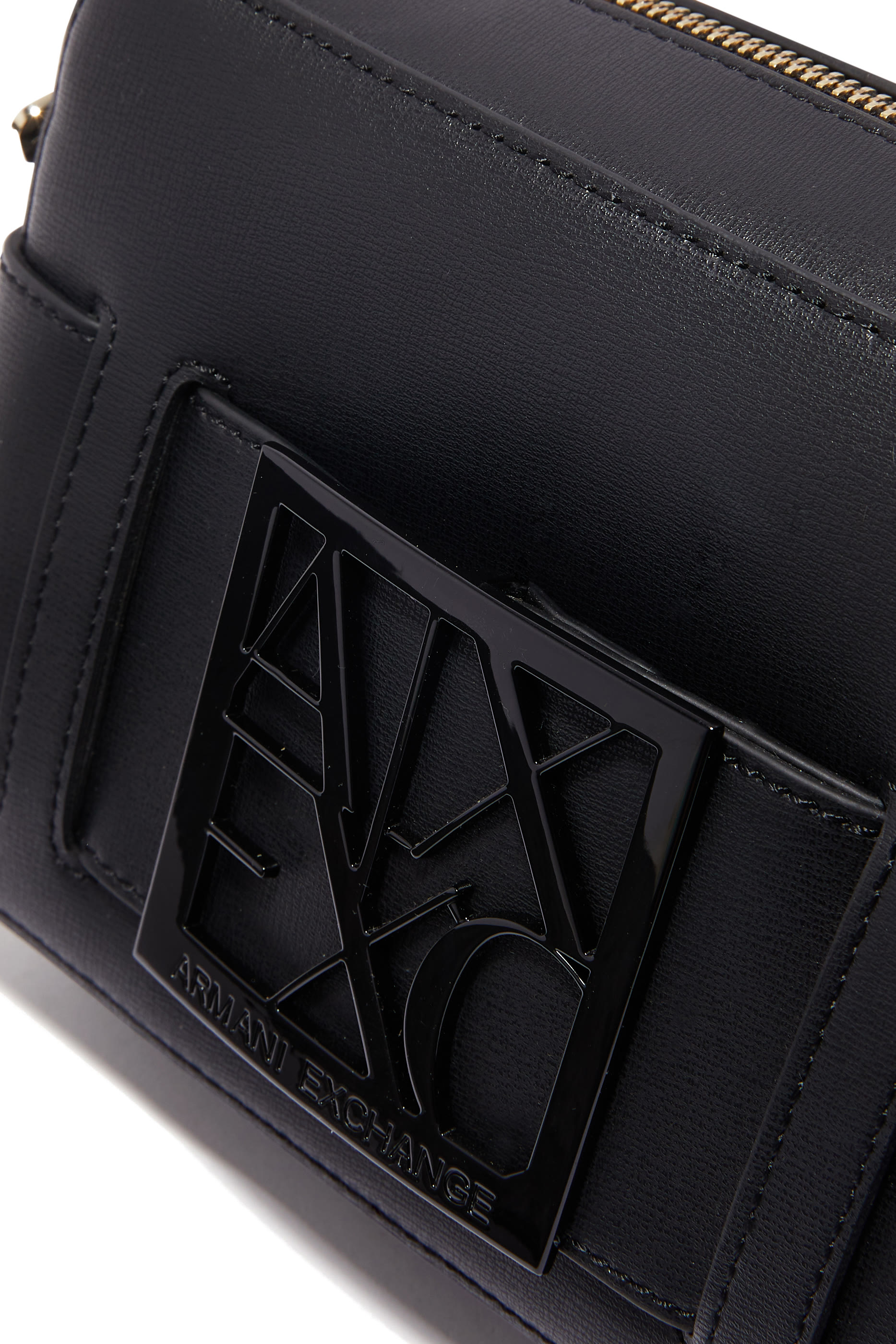 Logo Plaque Crossbody Bag