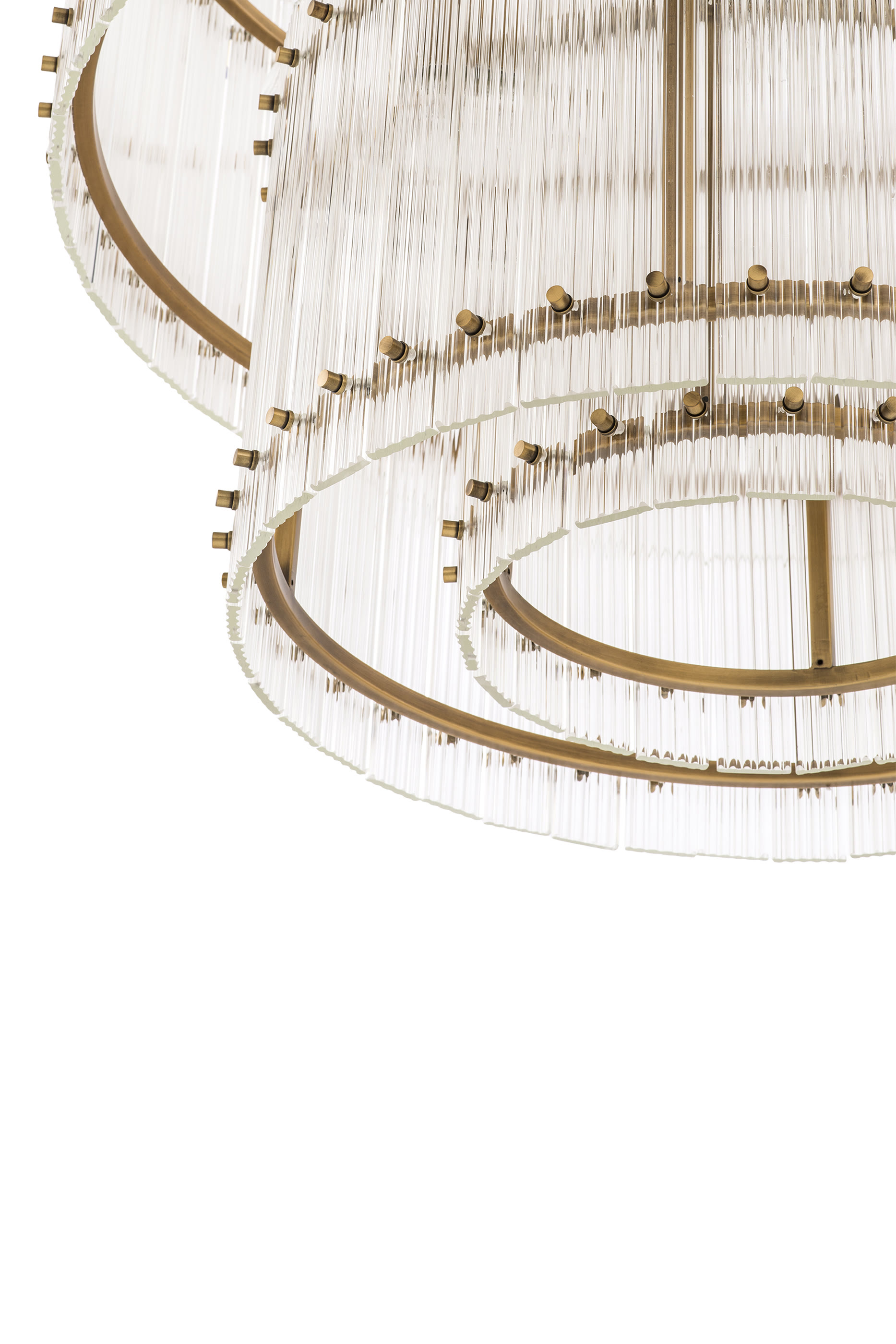 Large Ruby Chandelier