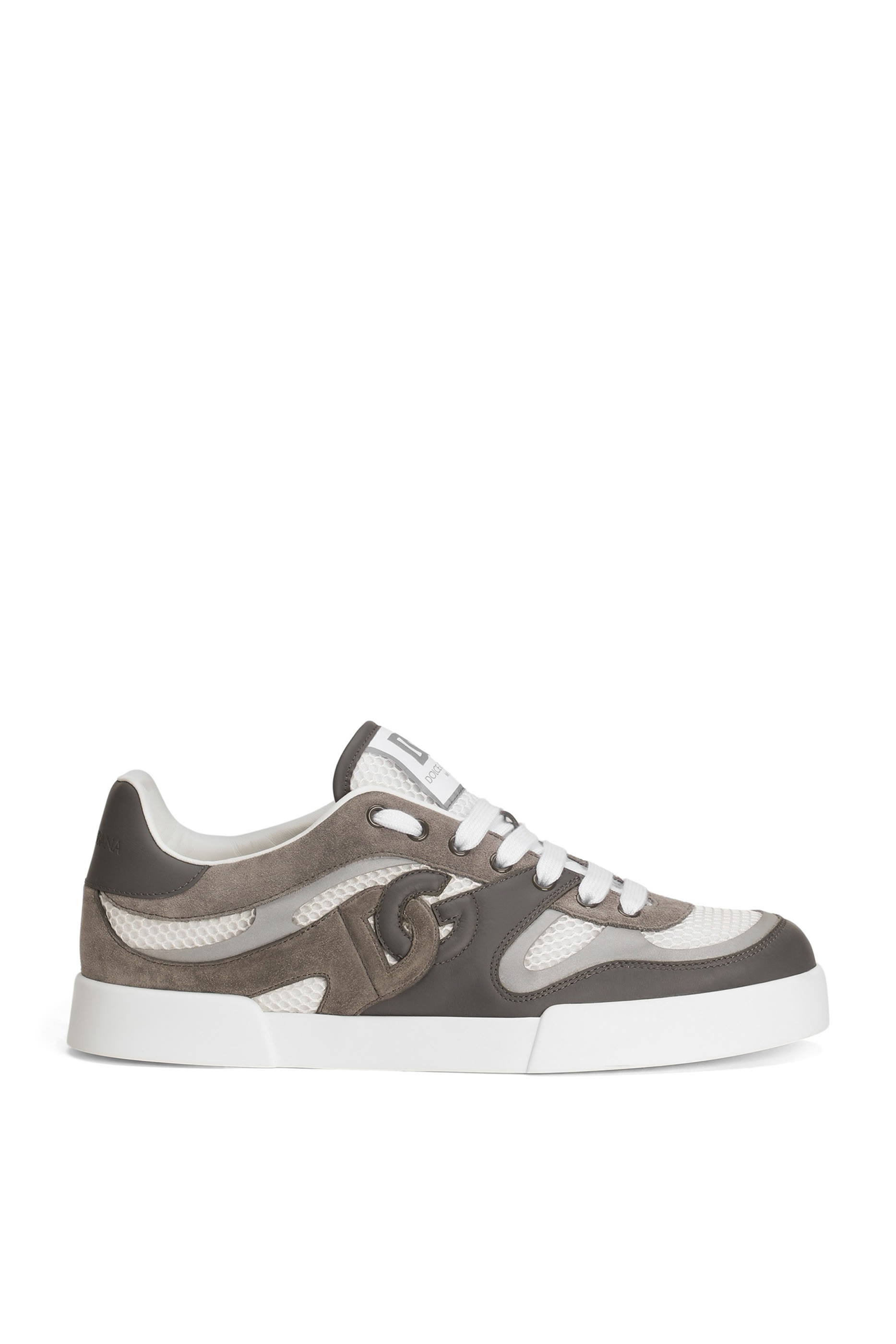 DG Logo Leather Sneakers