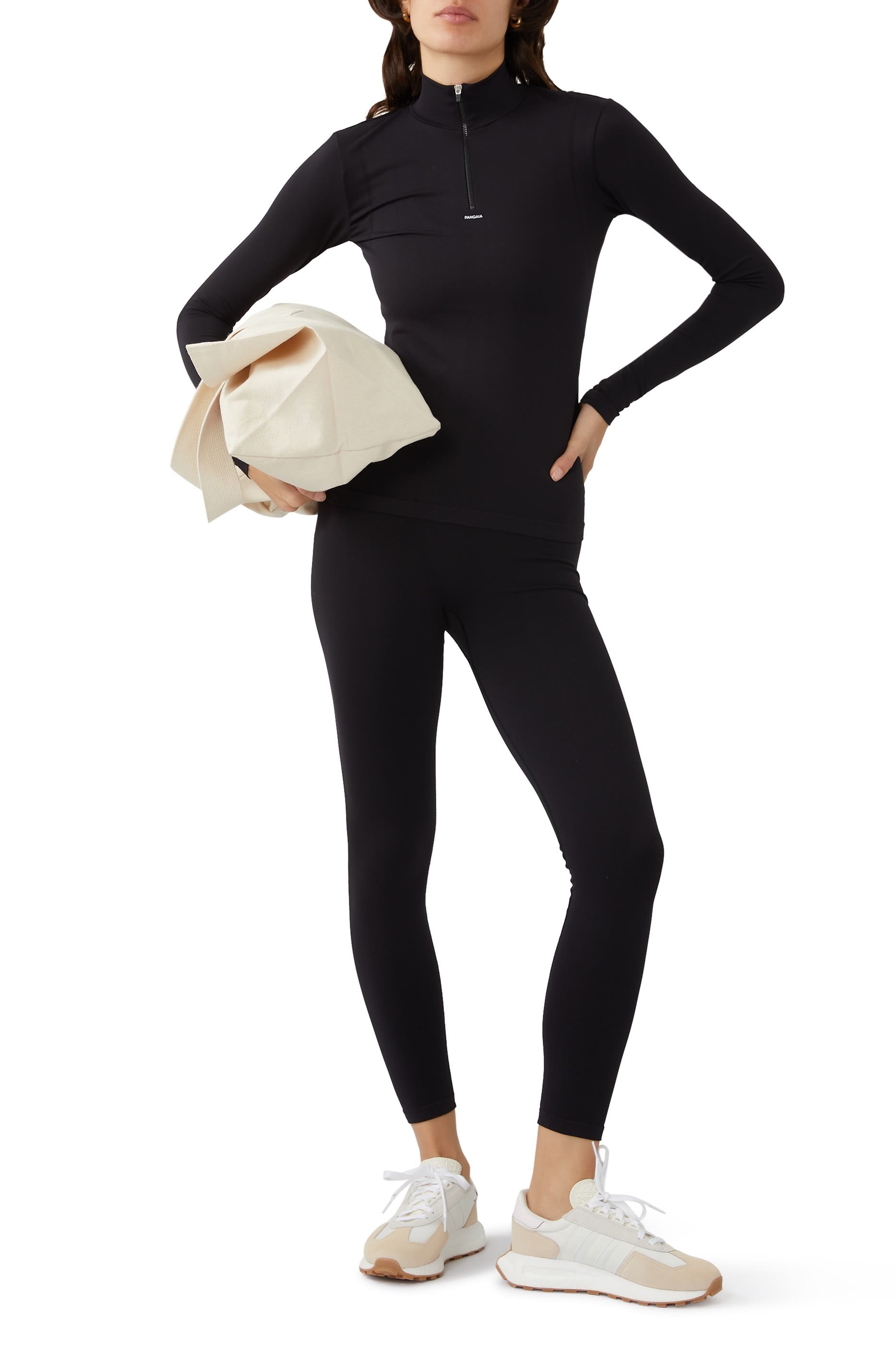 Activewear Long Sleeve Zip Top