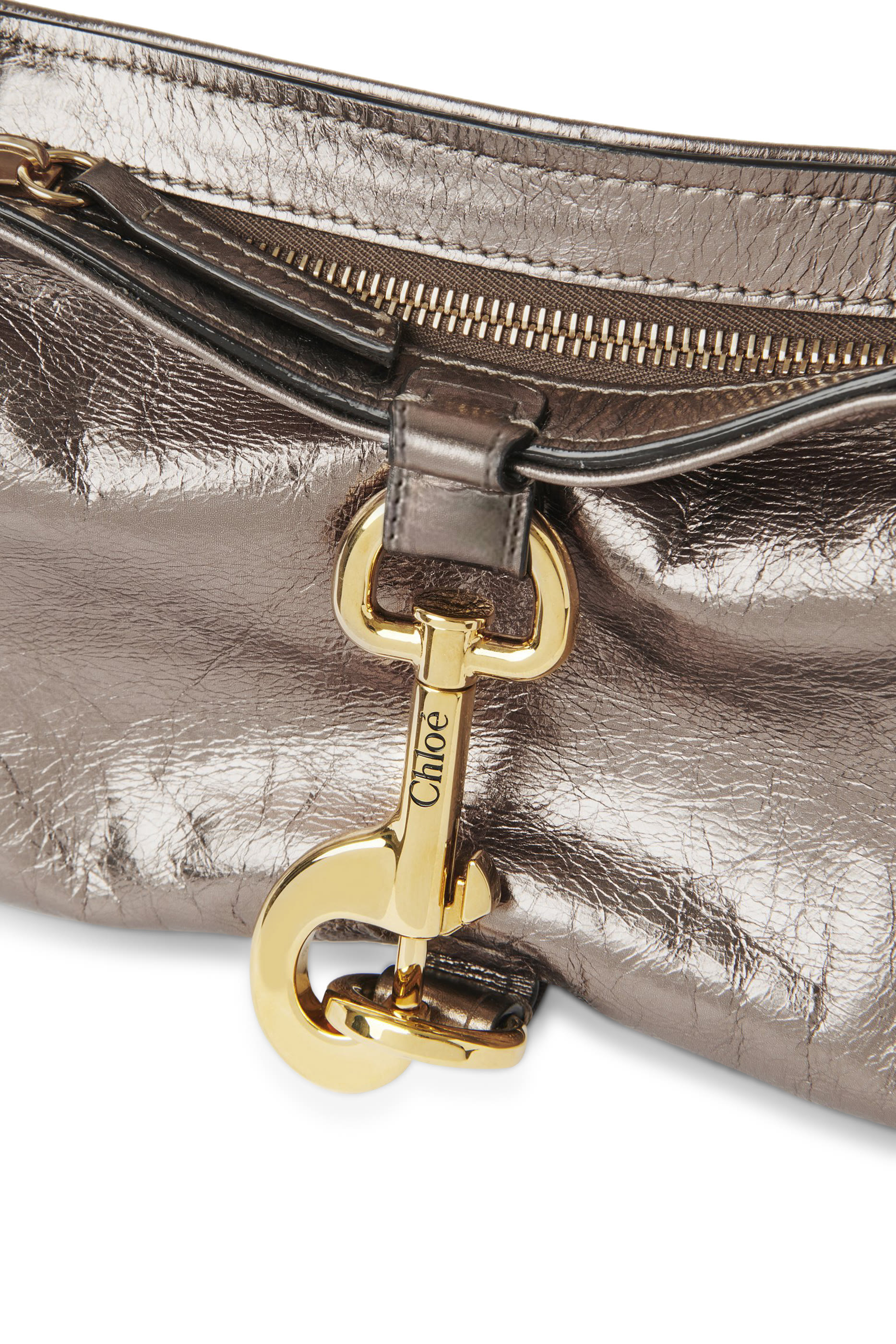 Kerala 25 Shoulder Bag in Metalized Calfskin