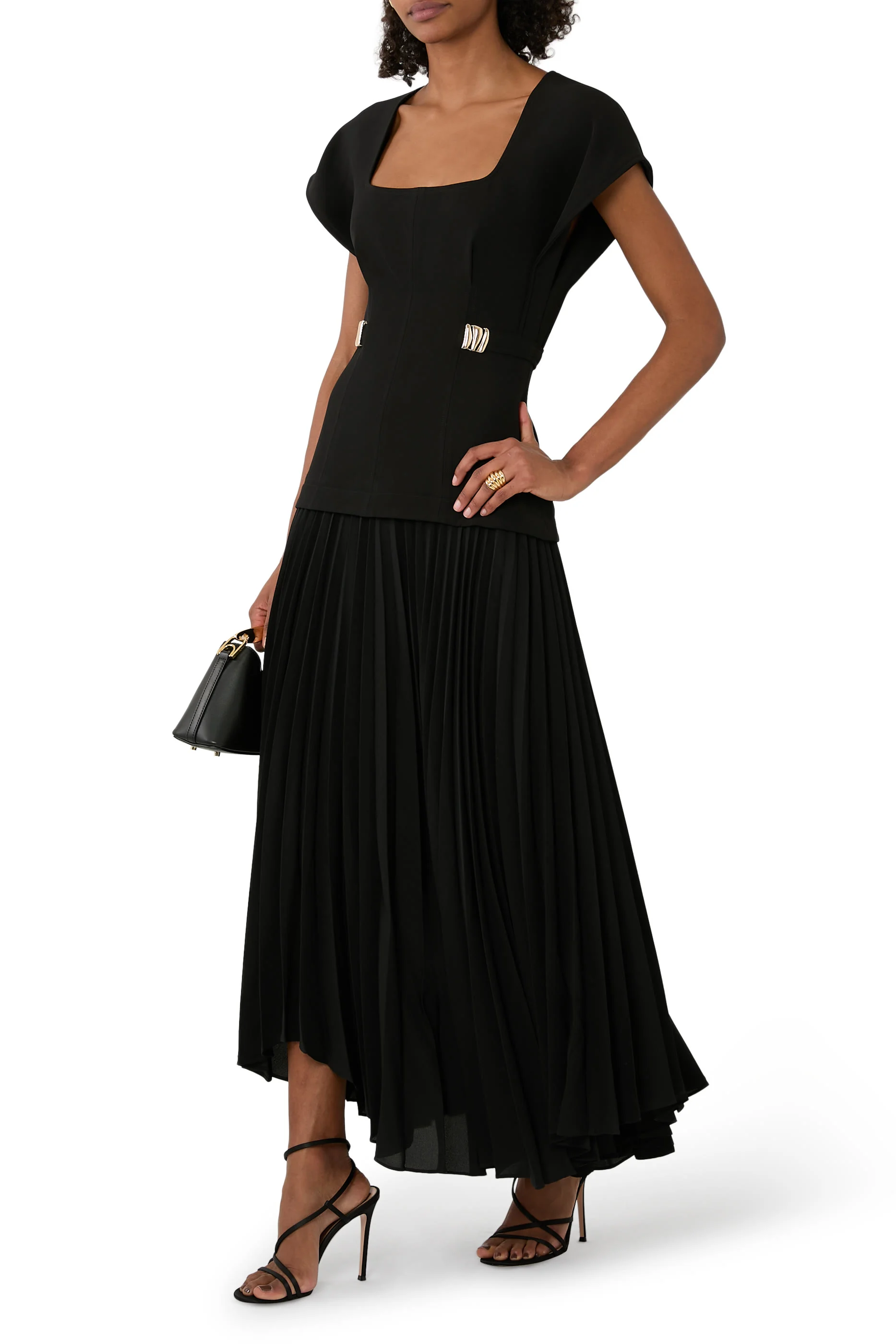 Bollow Maxi Dress 