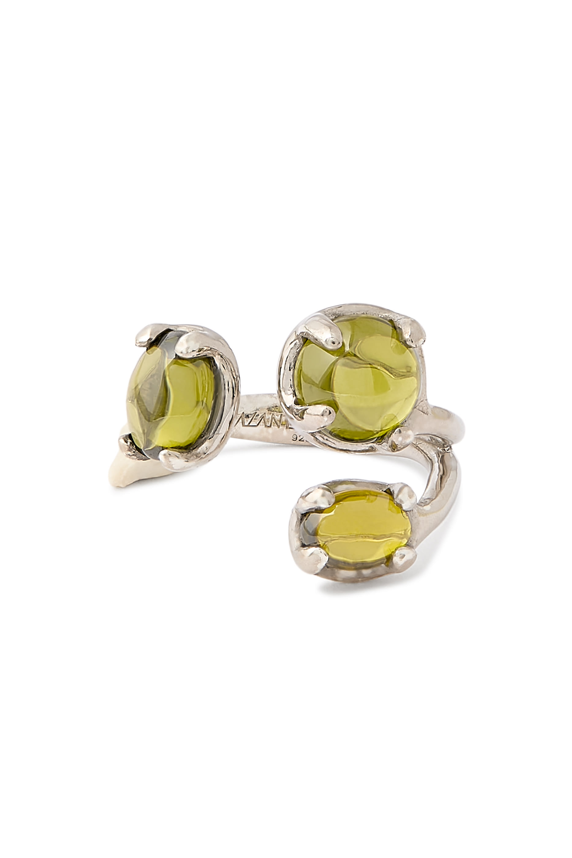 Sweat Ring, 925 Sterling Silver & Crystals