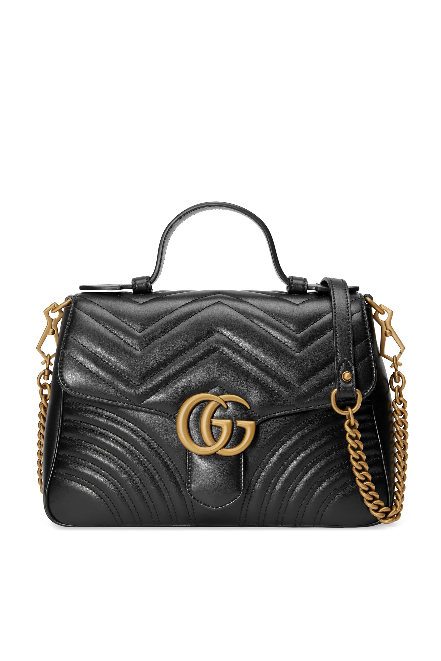 GG Marmont Small Top Handle Bag