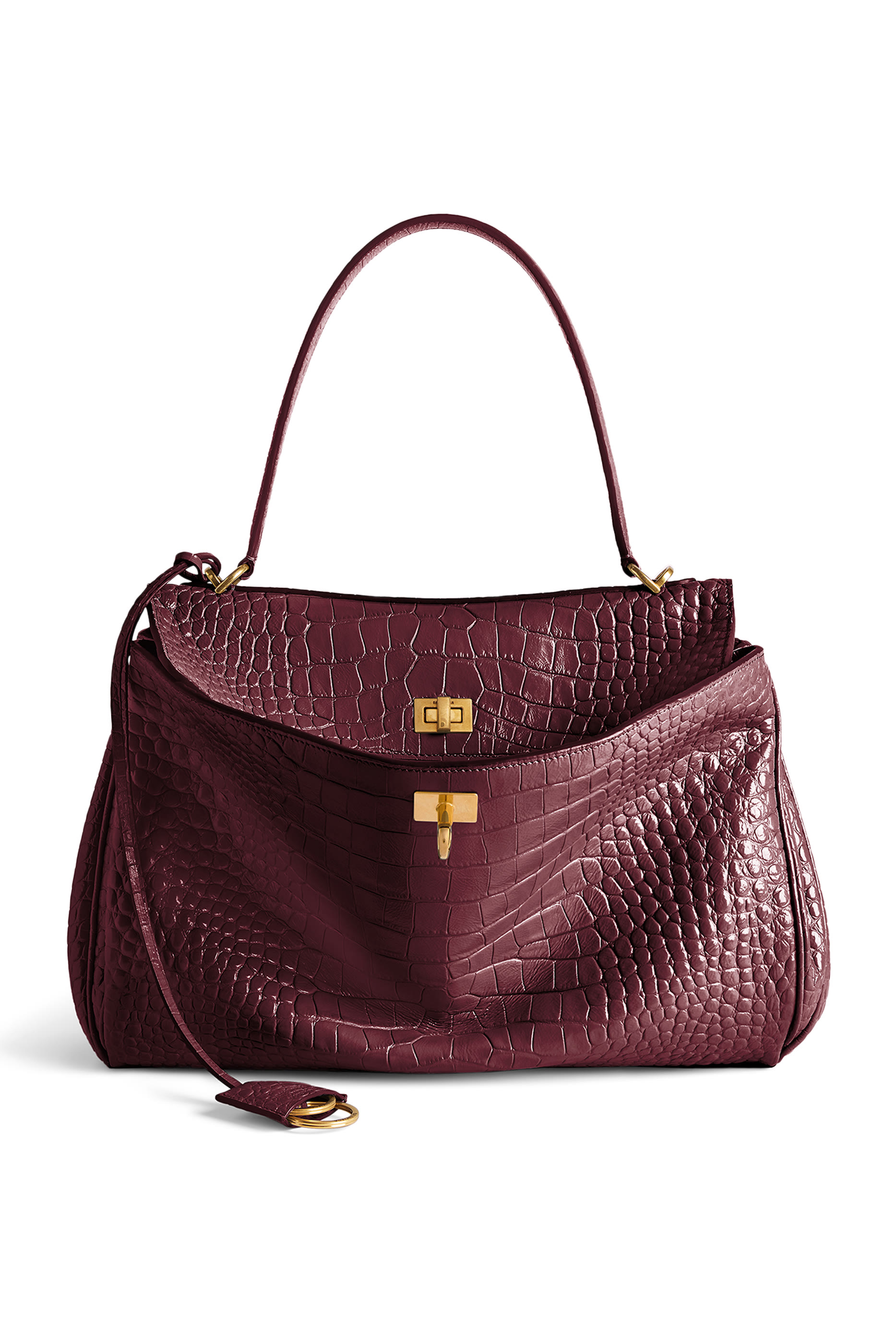 Rodeo Croc Embossed Handbag Medium