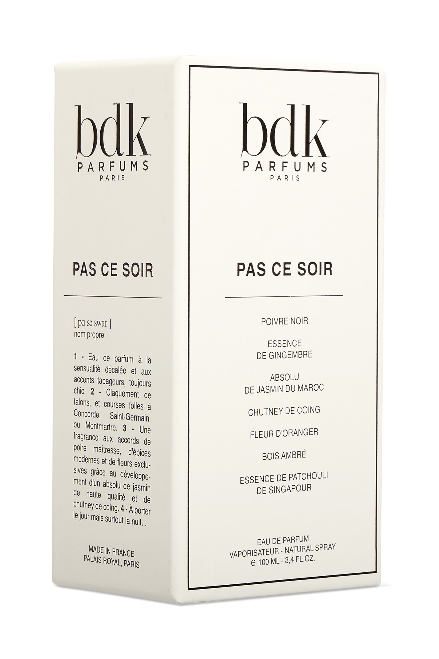 Pas Ce Soir Eau de Parfum