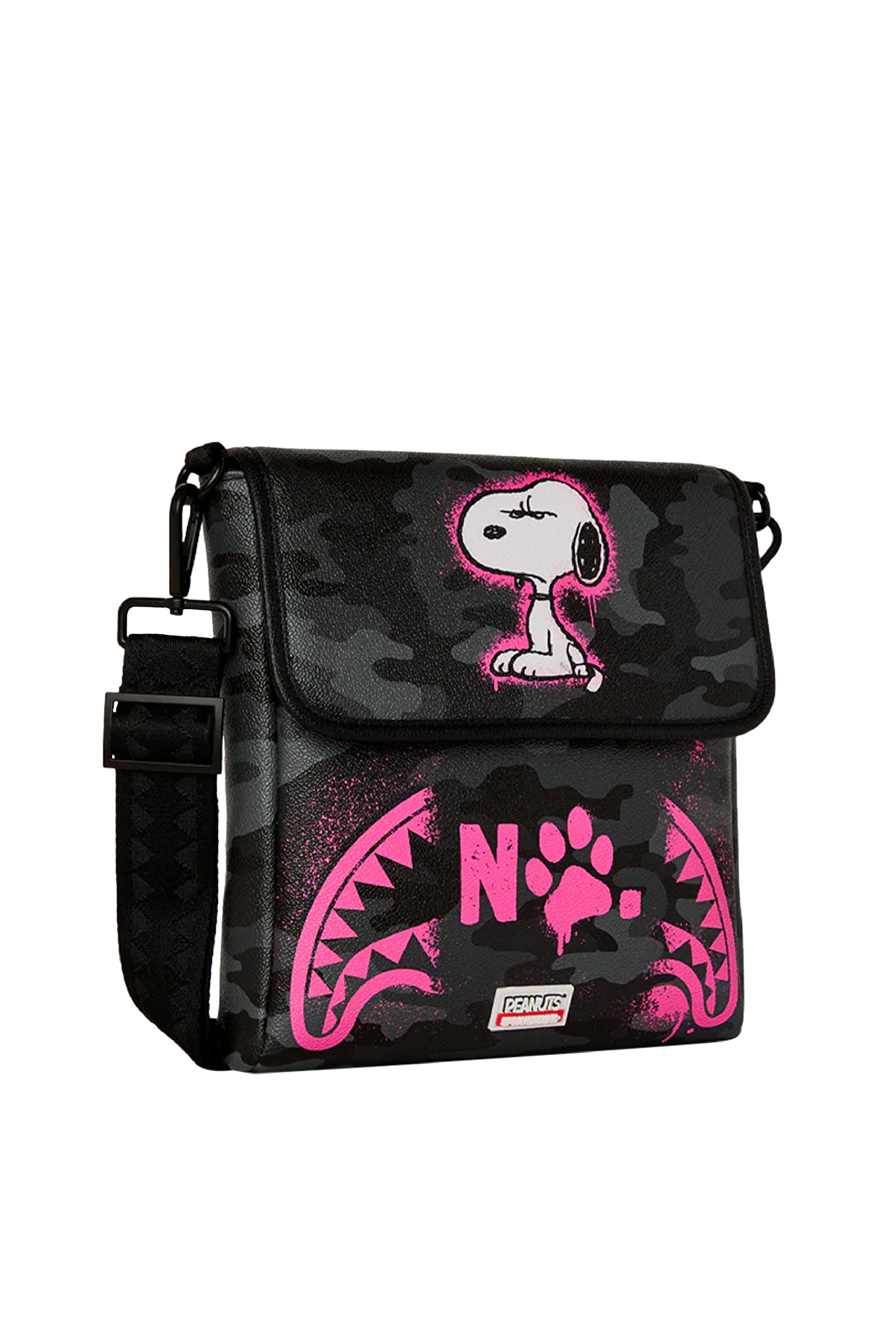 Kids Snoopy That&rsquo;s A No No Messenger Sling Bag