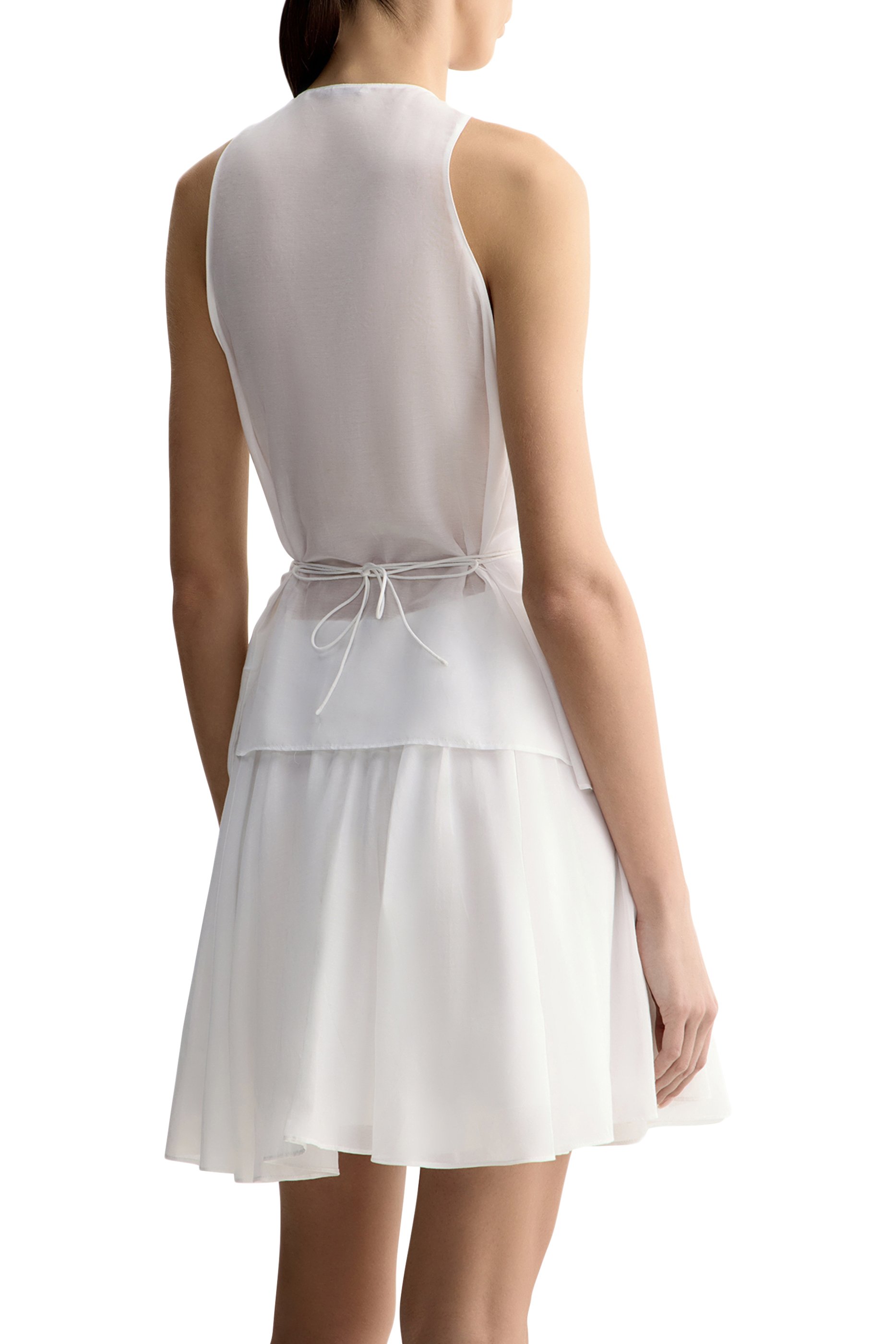 Button-Up Belted Top