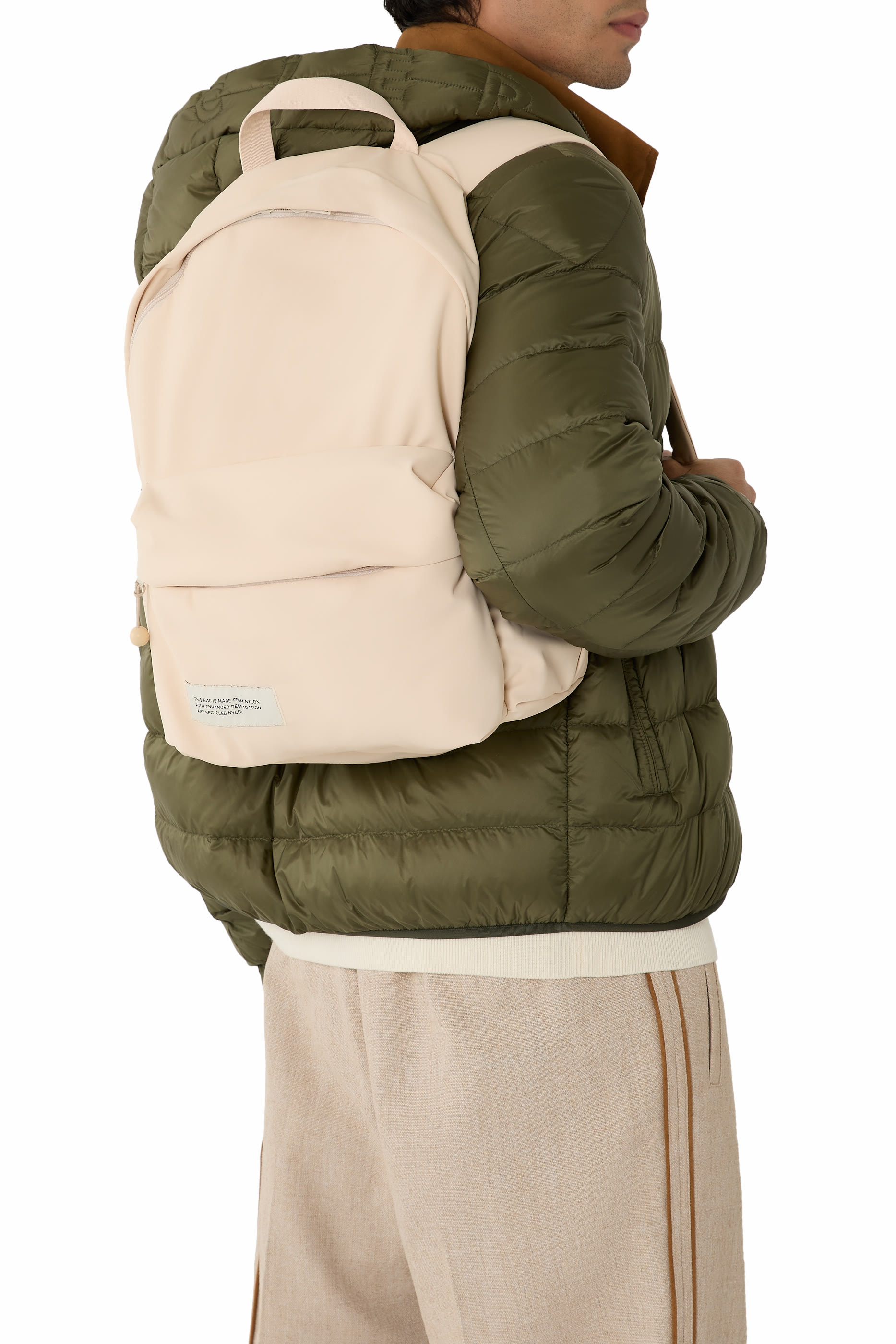 Bio Nylon Padded Backpack